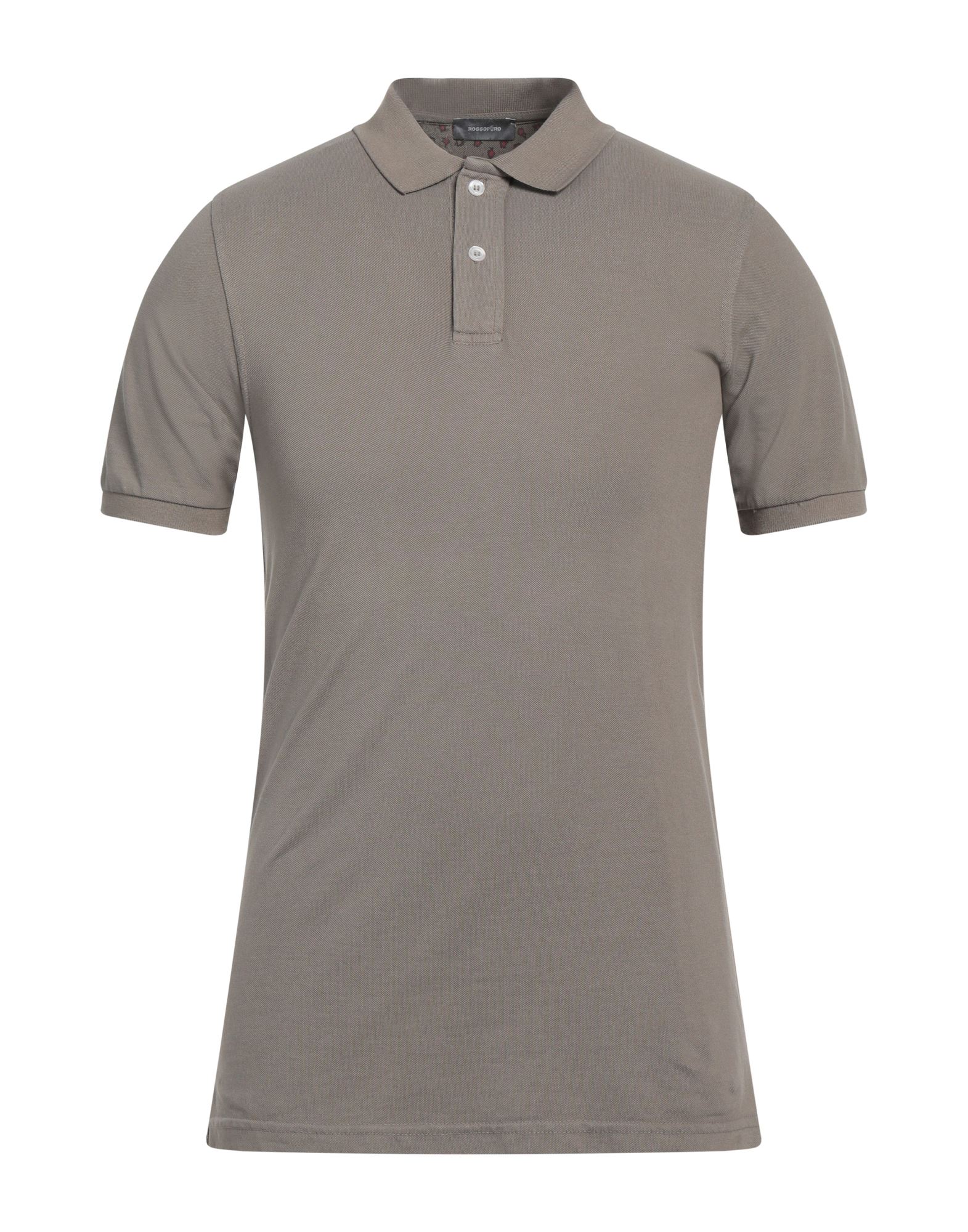 ROSSOPURO Poloshirt Herren Khaki von ROSSOPURO