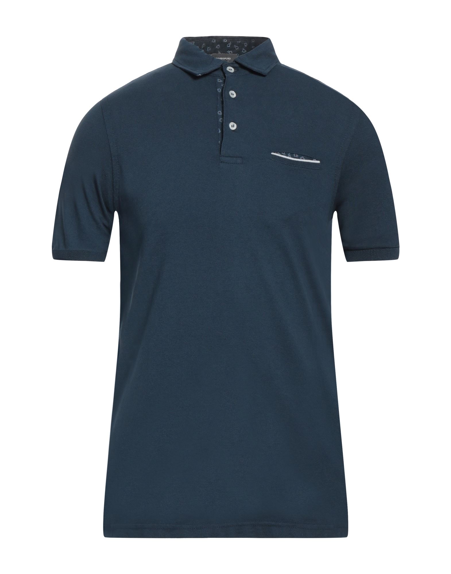 ROSSOPURO Poloshirt Herren Marineblau von ROSSOPURO