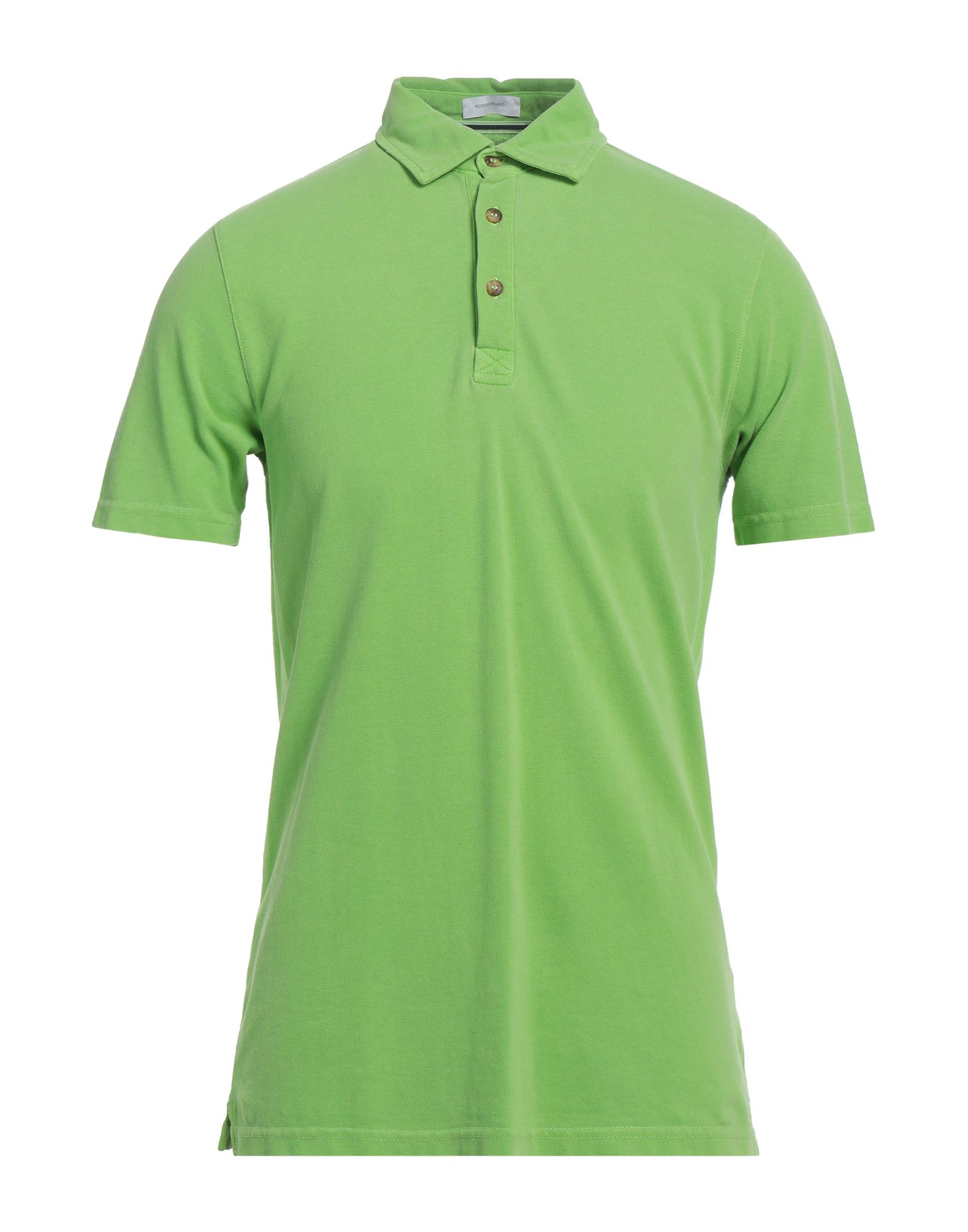 ROSSOPURO Poloshirt Herren Säuregrün von ROSSOPURO