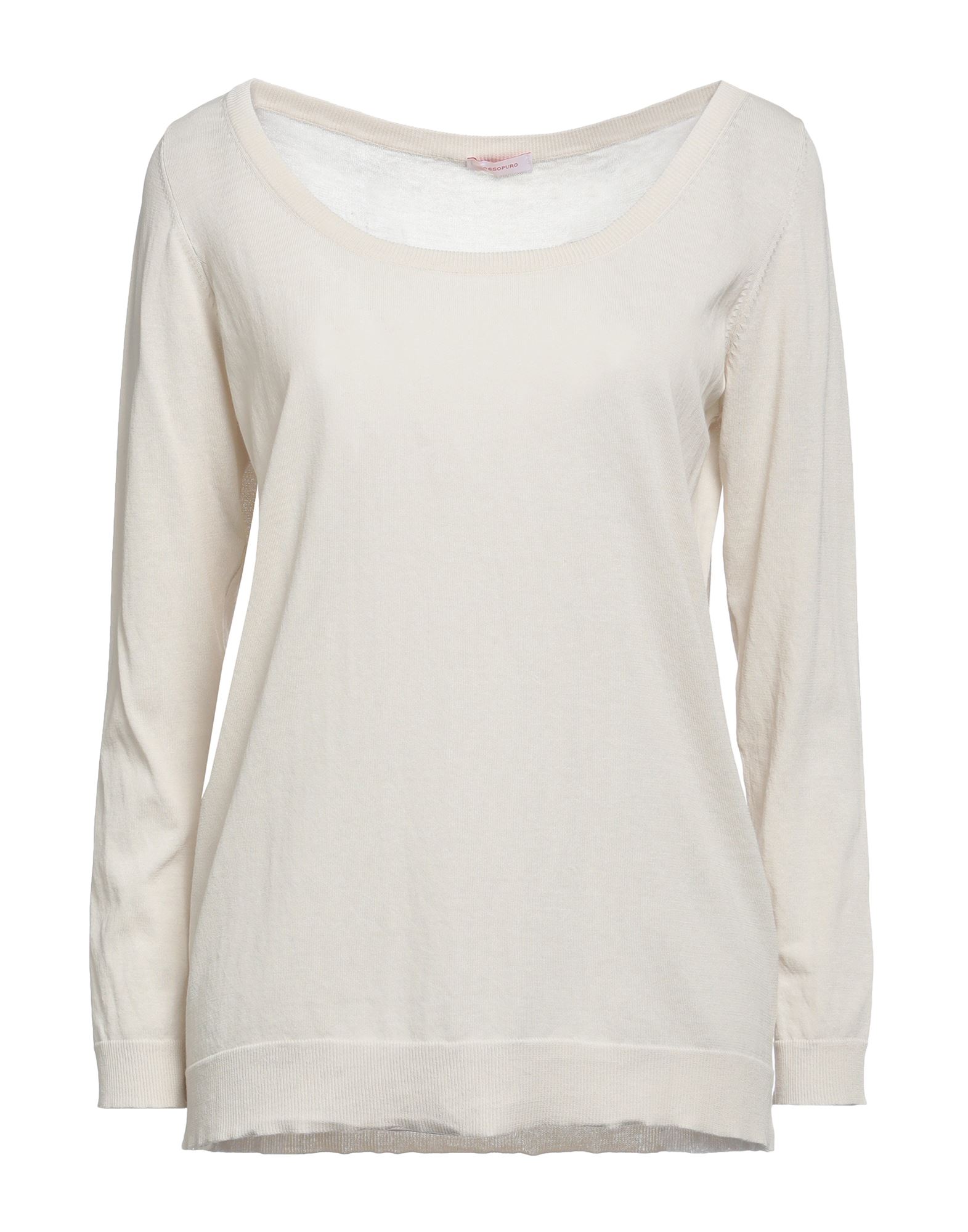 ROSSOPURO Pullover Damen Beige von ROSSOPURO