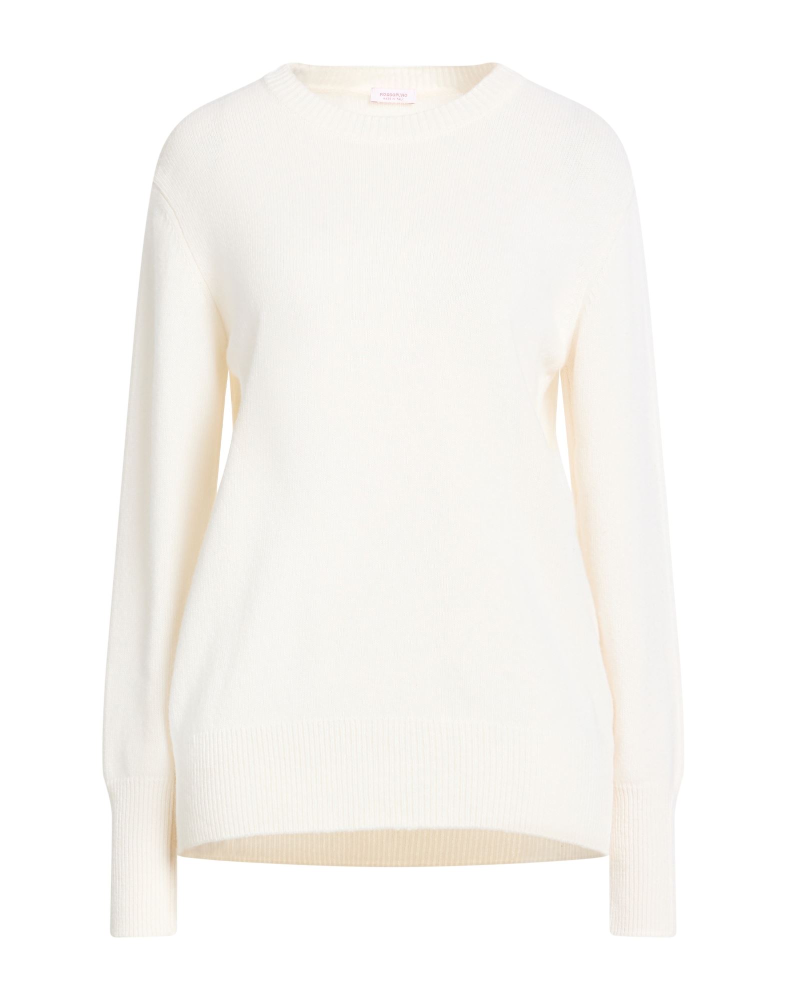 ROSSOPURO Pullover Damen Off white von ROSSOPURO
