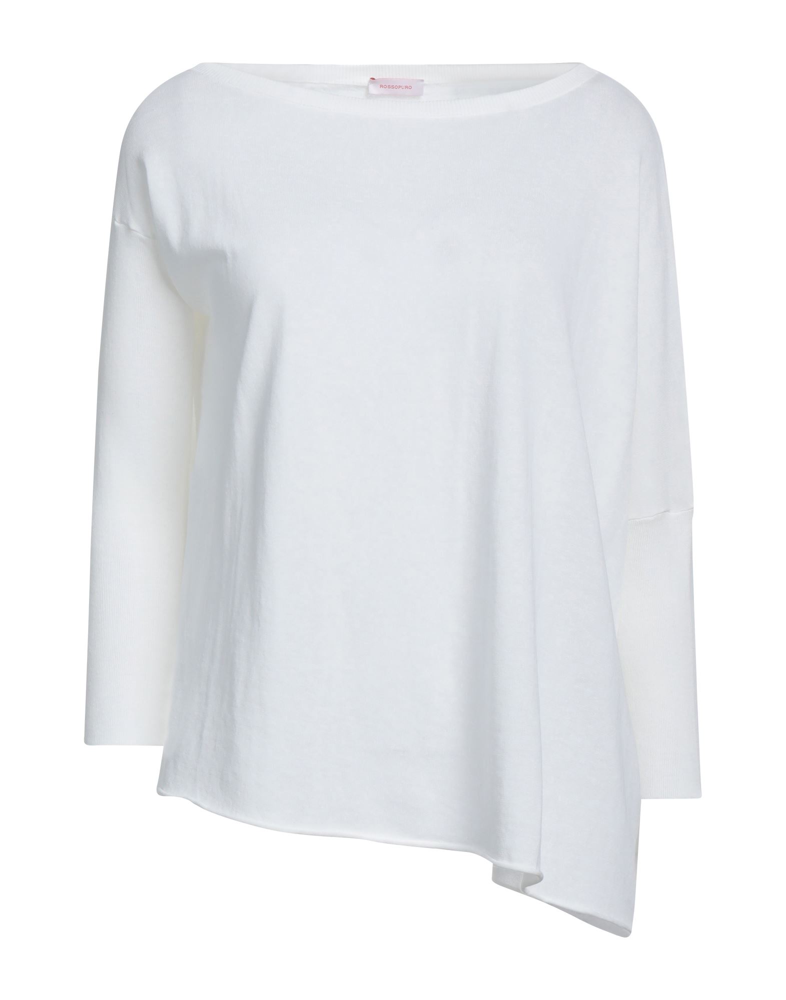 ROSSOPURO Pullover Damen Off white von ROSSOPURO