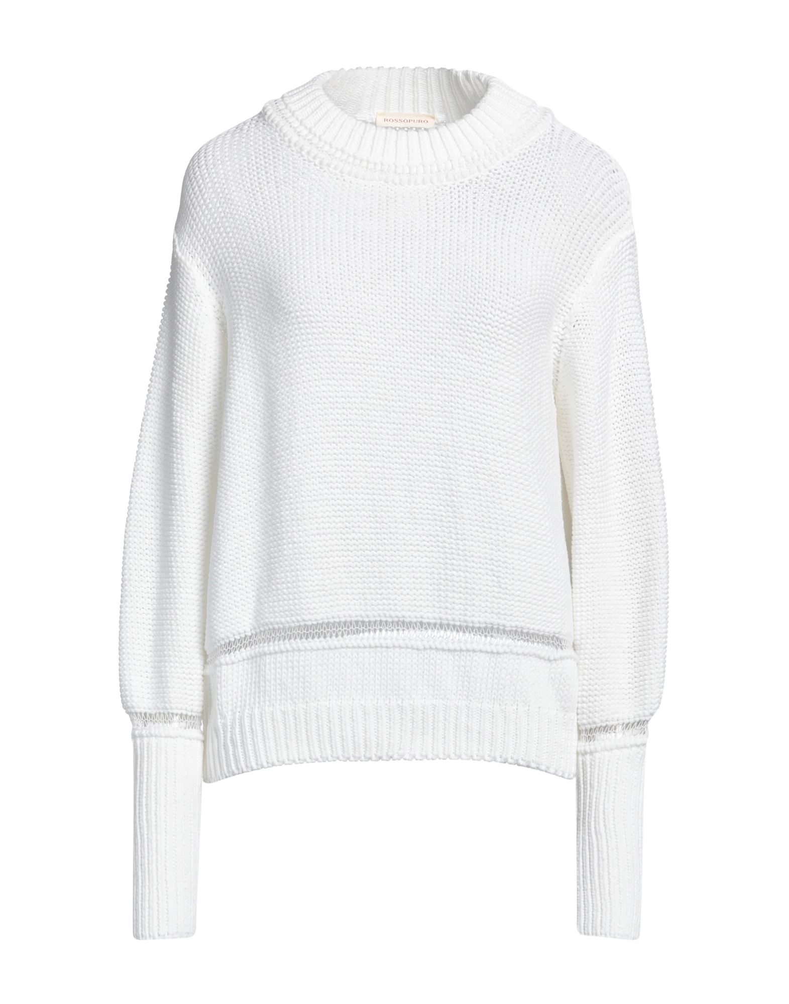 ROSSOPURO Pullover Damen Weiß von ROSSOPURO