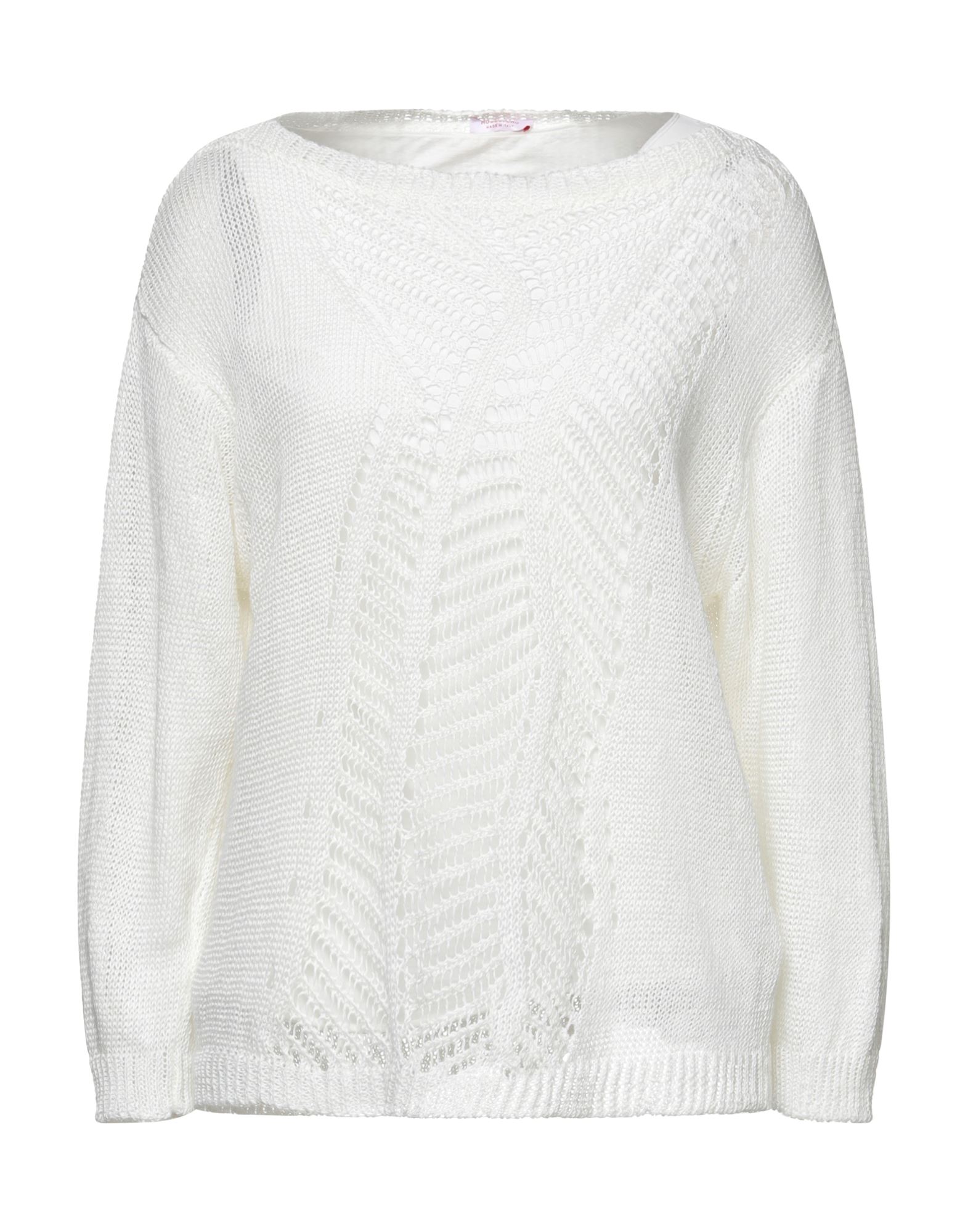 ROSSOPURO Pullover Damen Weiß von ROSSOPURO