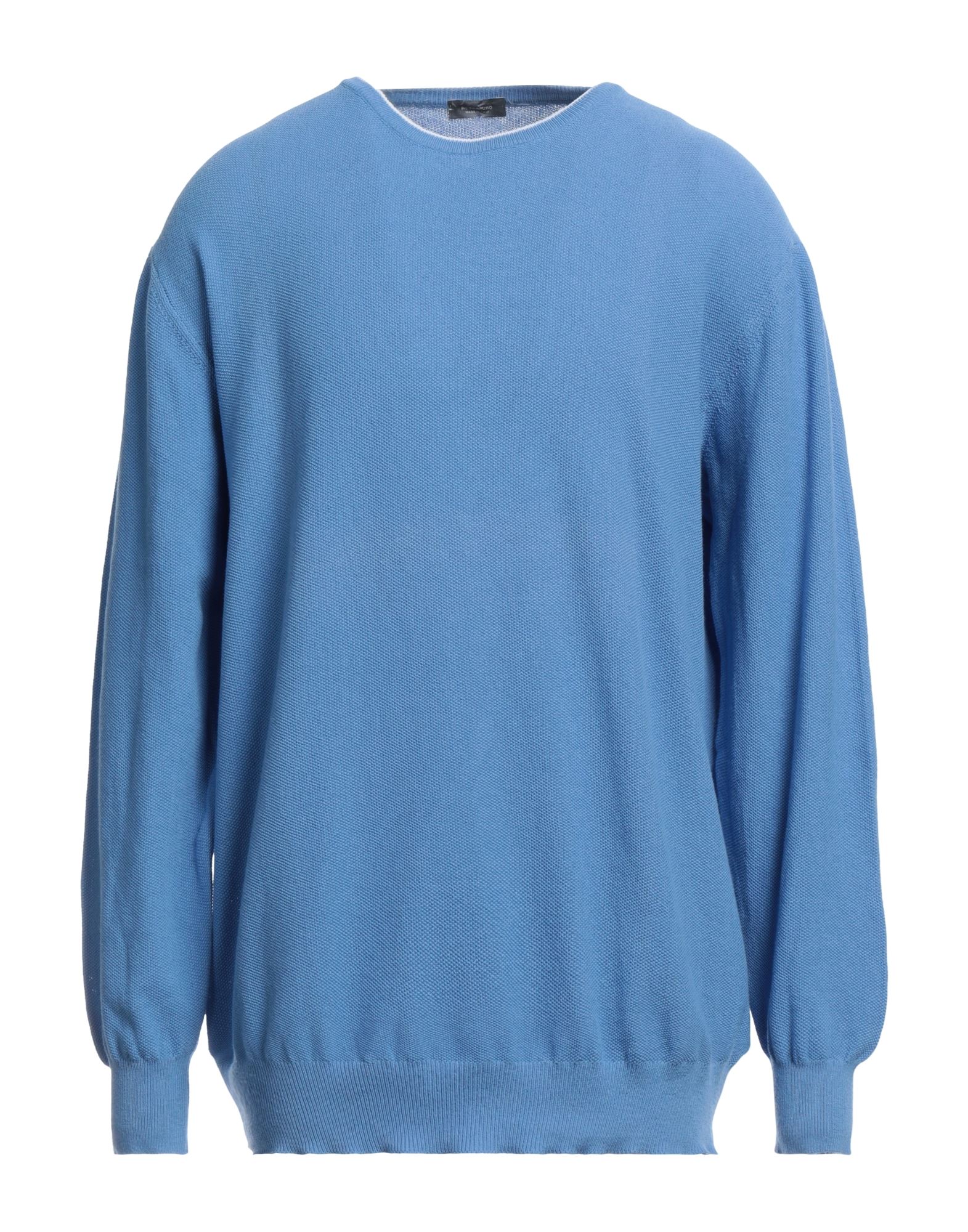 ROSSOPURO Pullover Herren Azurblau von ROSSOPURO