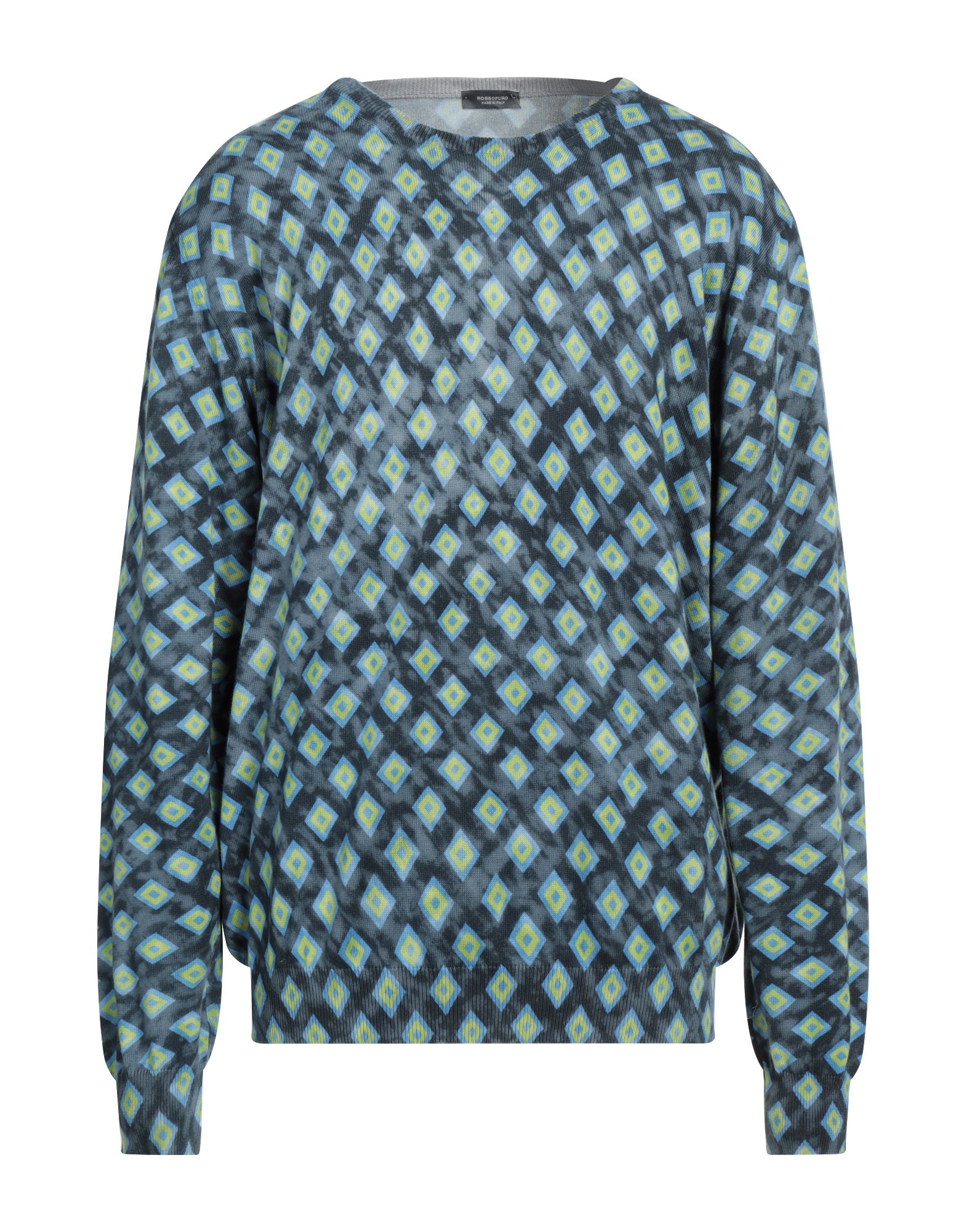 ROSSOPURO Pullover Herren Blau von ROSSOPURO