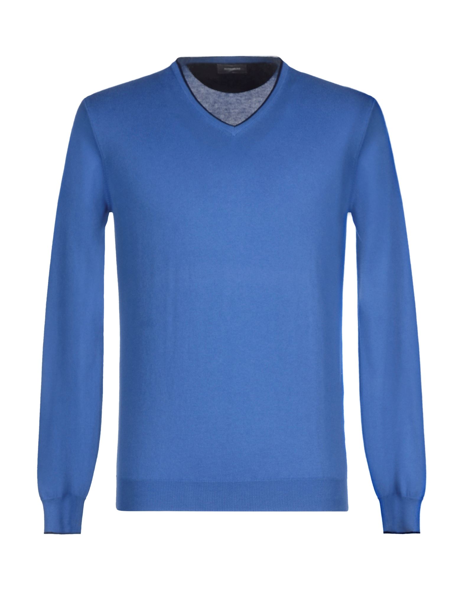 ROSSOPURO Pullover Herren Blau von ROSSOPURO