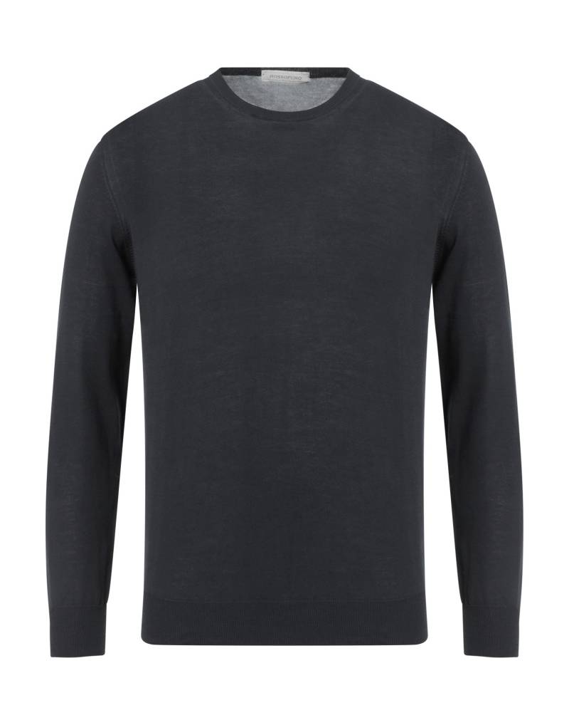 ROSSOPURO Pullover Herren Braungrau von ROSSOPURO
