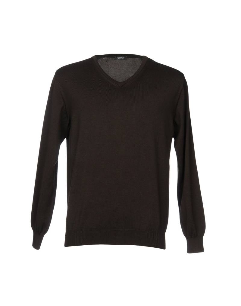 ROSSOPURO Pullover Herren Dunkelbraun von ROSSOPURO