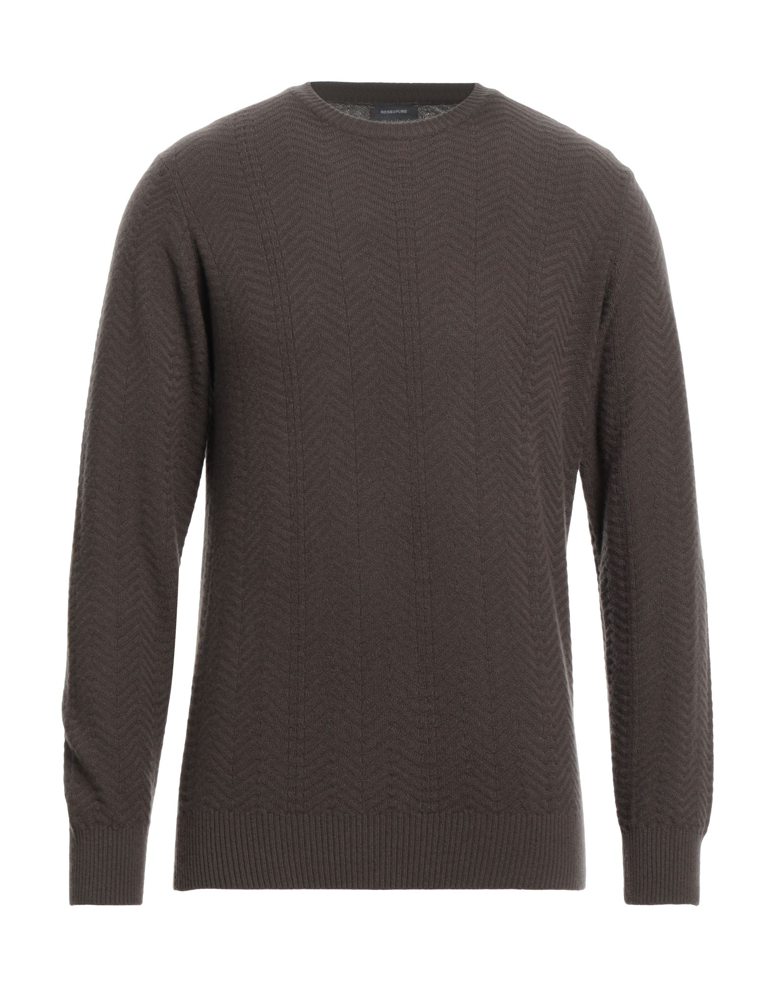 ROSSOPURO Pullover Herren Dunkelbraun von ROSSOPURO