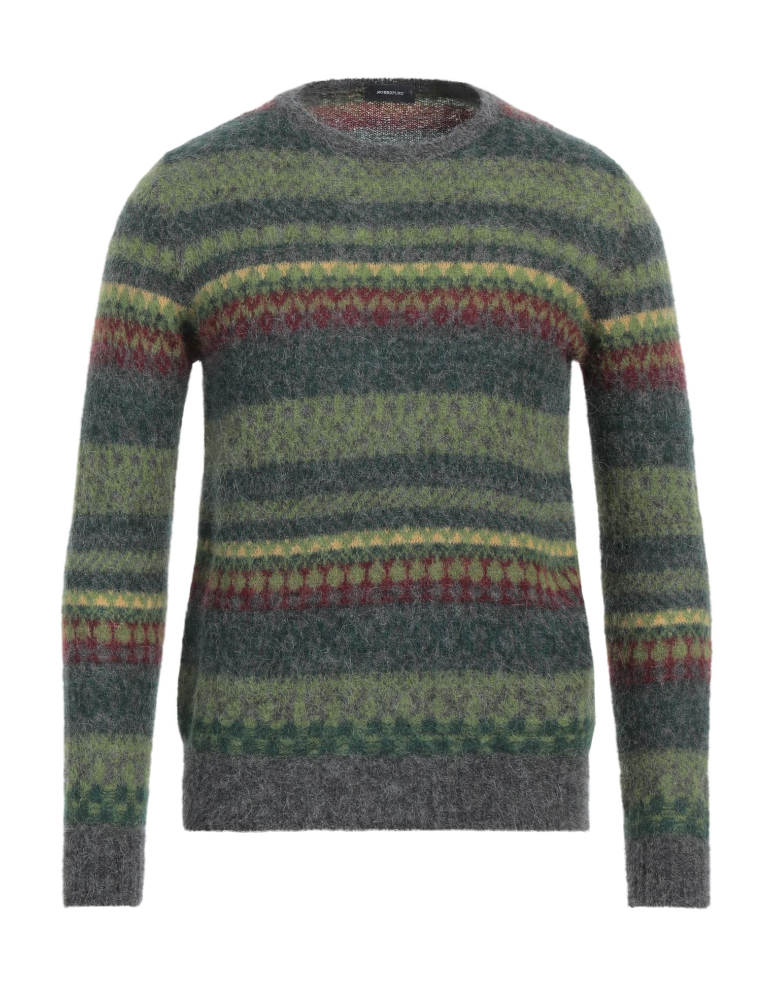 ROSSOPURO Pullover Herren Grün von ROSSOPURO