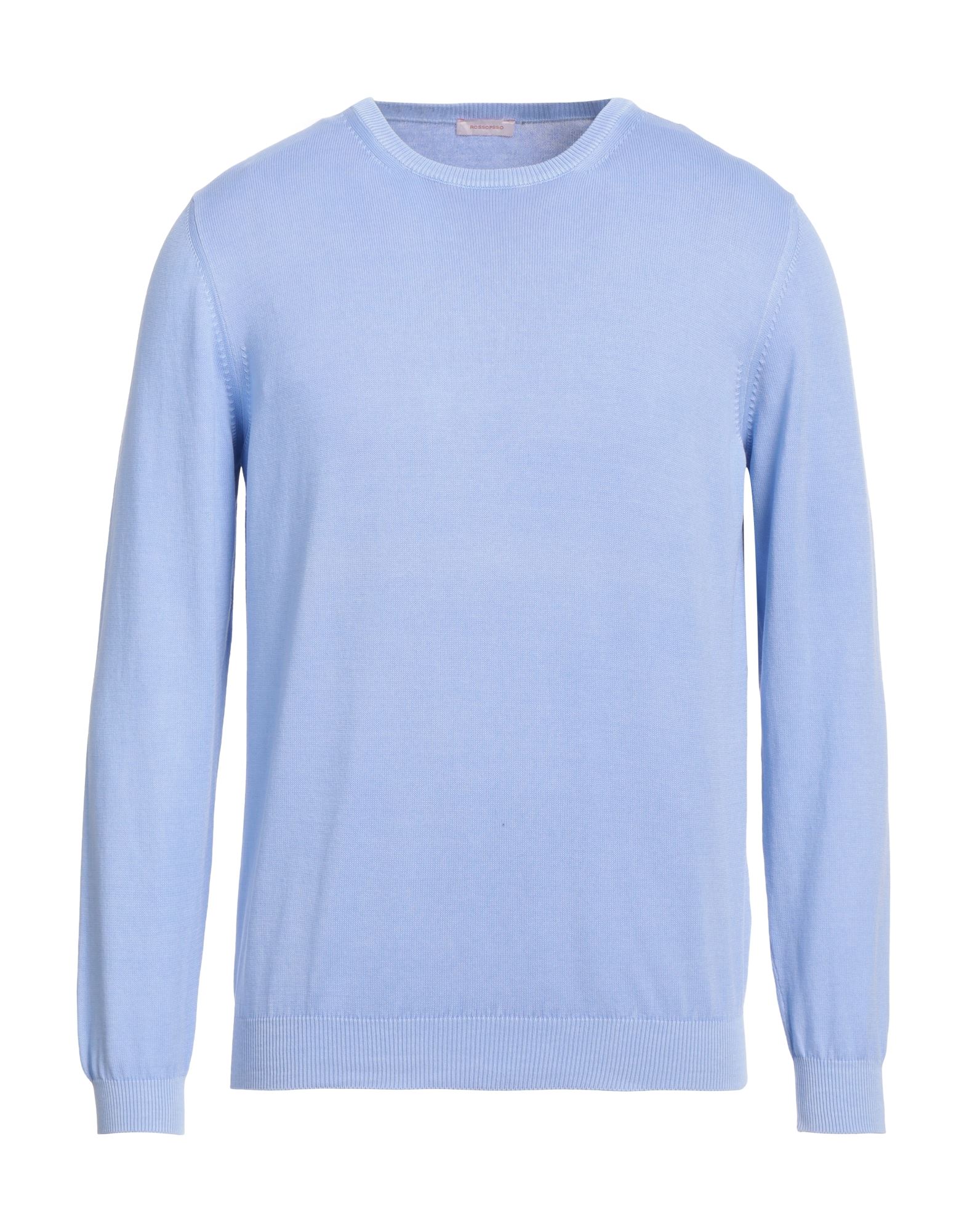 ROSSOPURO Pullover Herren Hellblau von ROSSOPURO