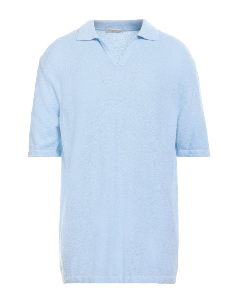 ROSSOPURO Pullover Herren Hellblau von ROSSOPURO