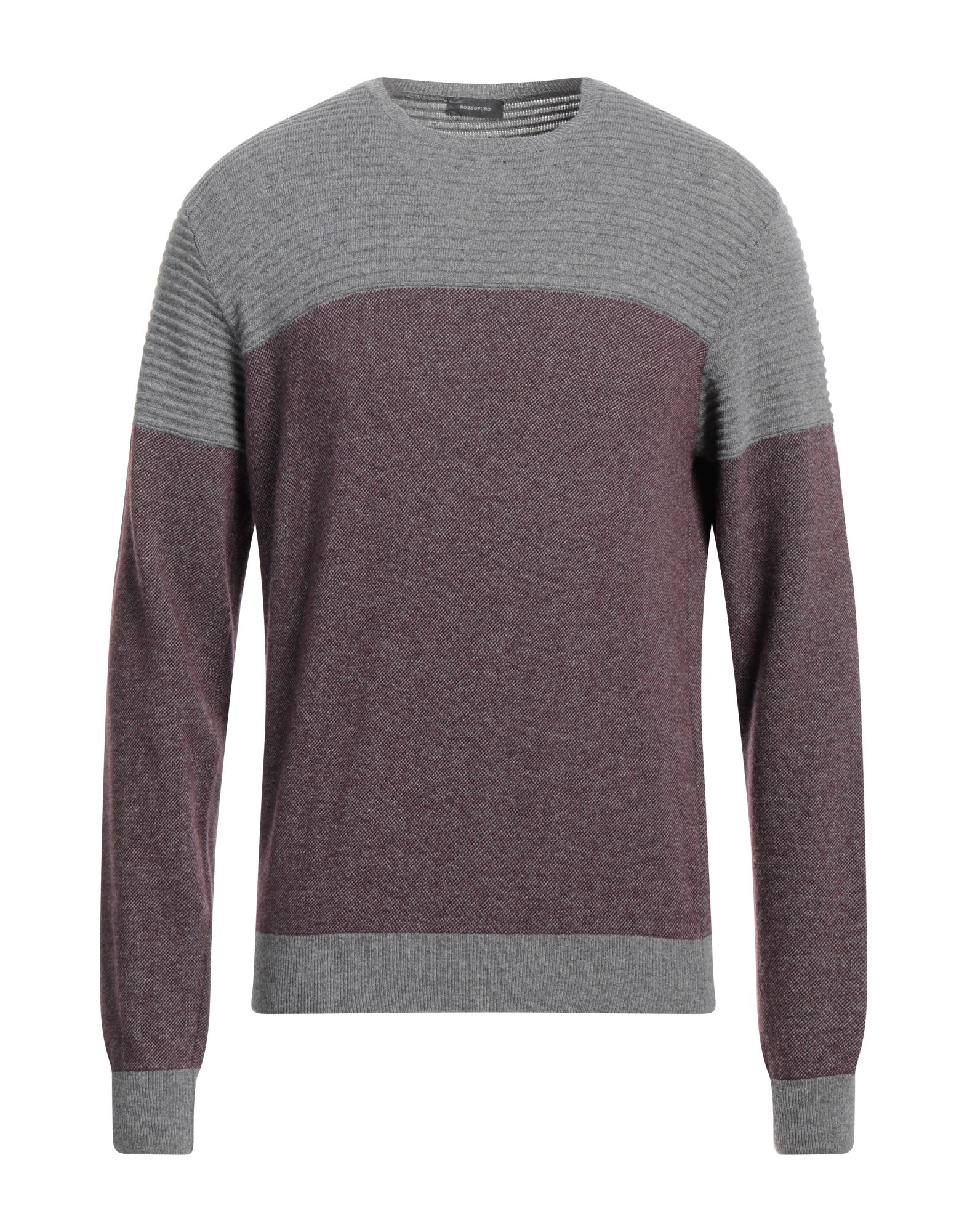 ROSSOPURO Pullover Herren Hellgrau von ROSSOPURO