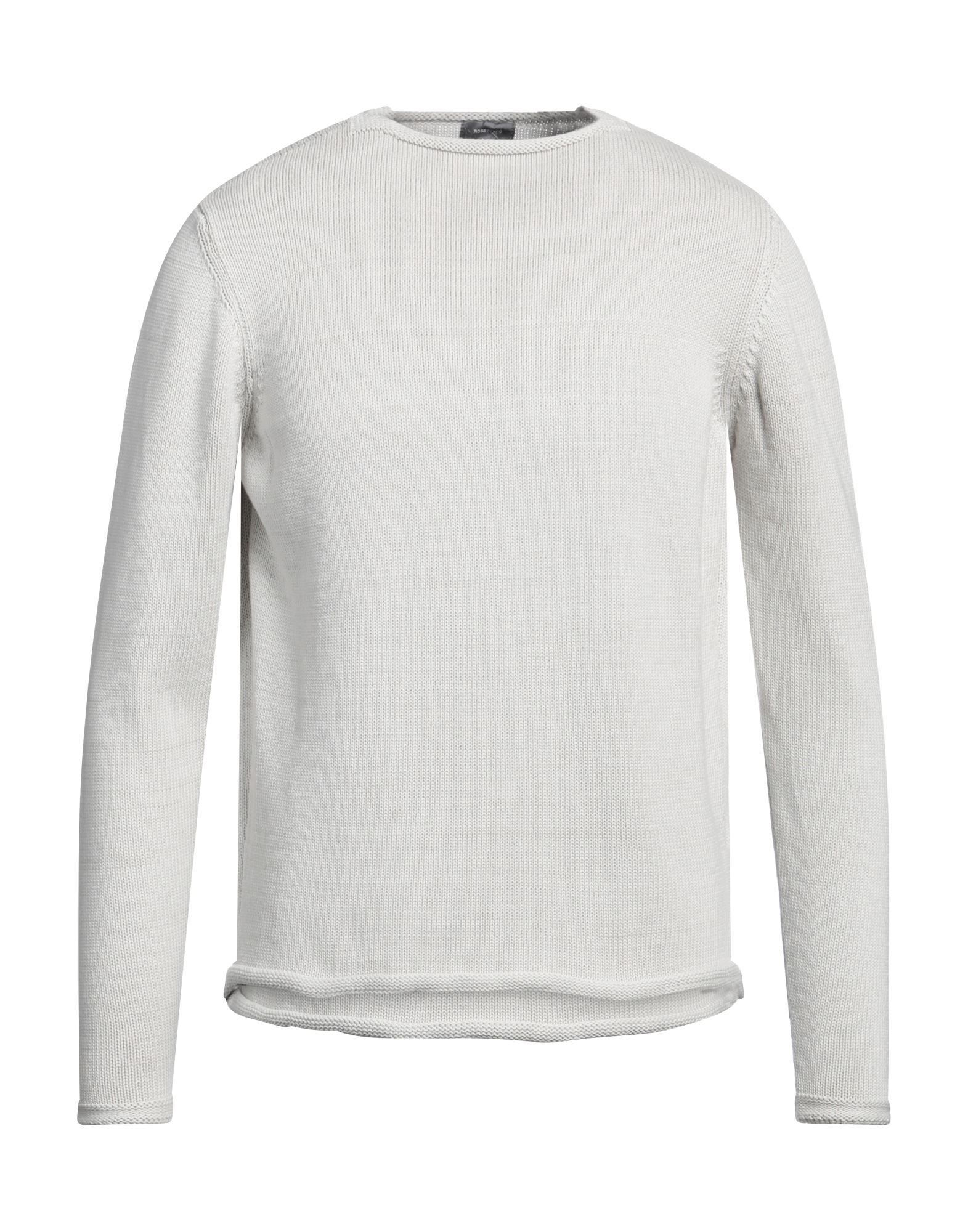 ROSSOPURO Pullover Herren Hellgrau von ROSSOPURO