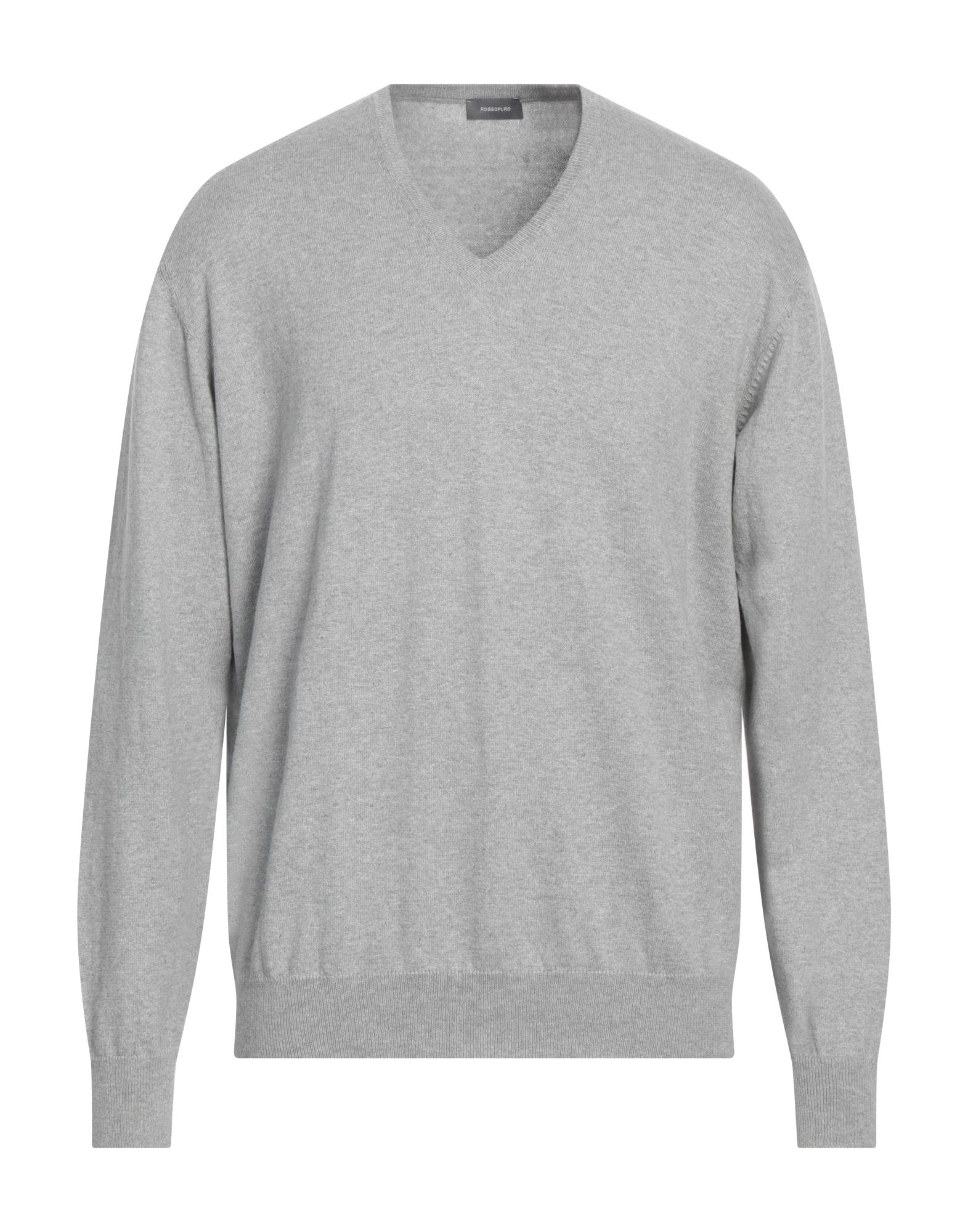 ROSSOPURO Pullover Herren Hellgrau von ROSSOPURO