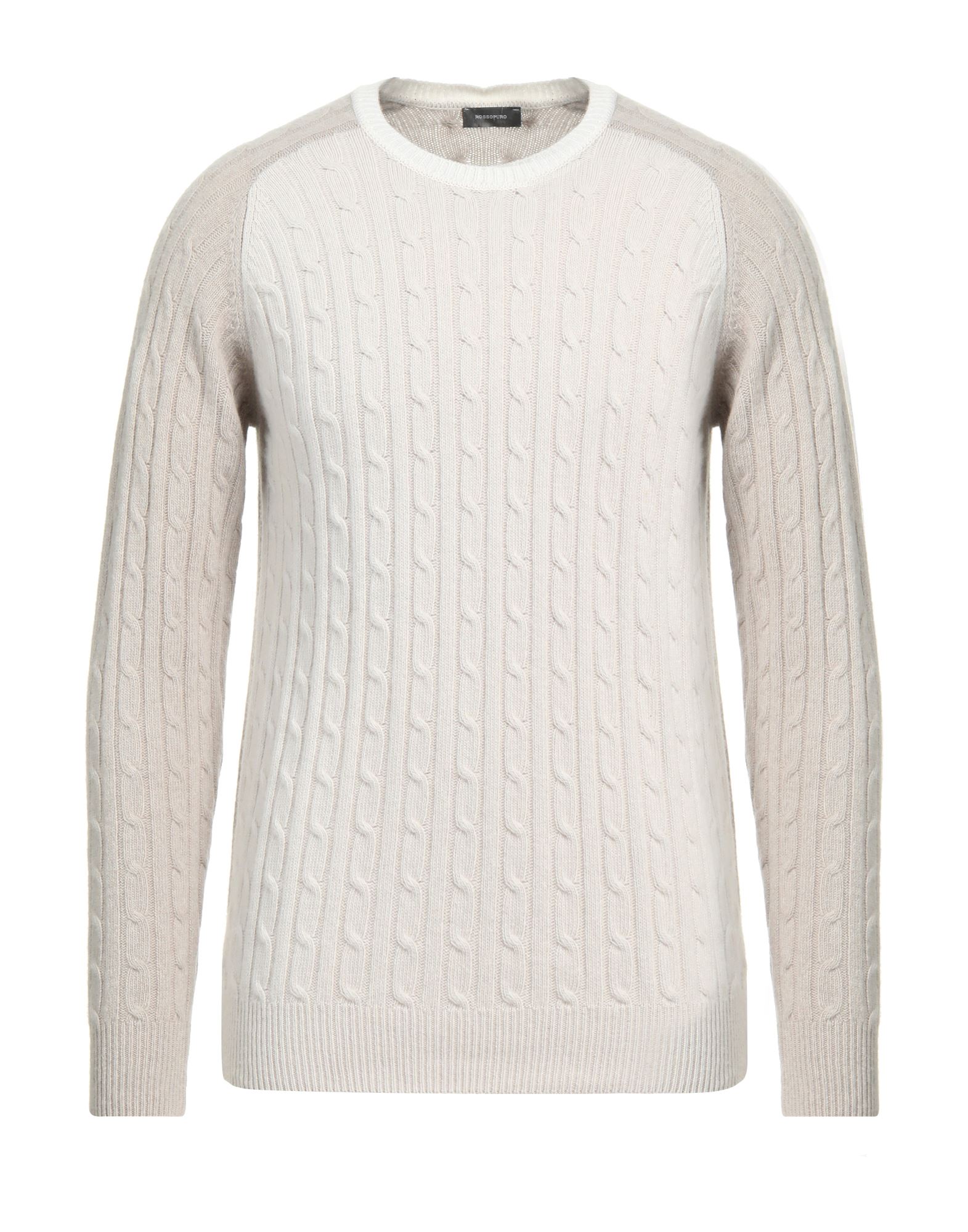 ROSSOPURO Pullover Herren Hellgrau von ROSSOPURO