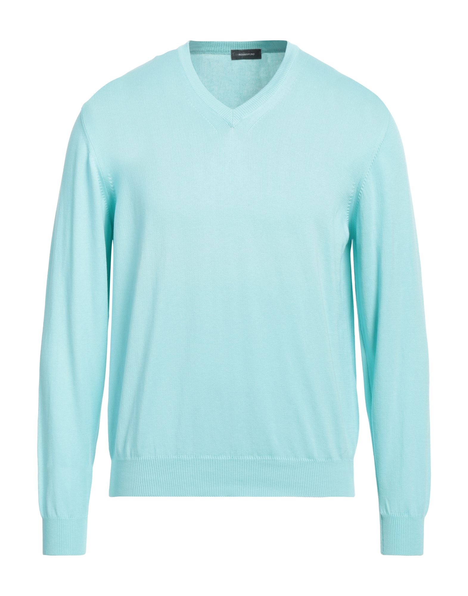 ROSSOPURO Pullover Herren Himmelblau von ROSSOPURO