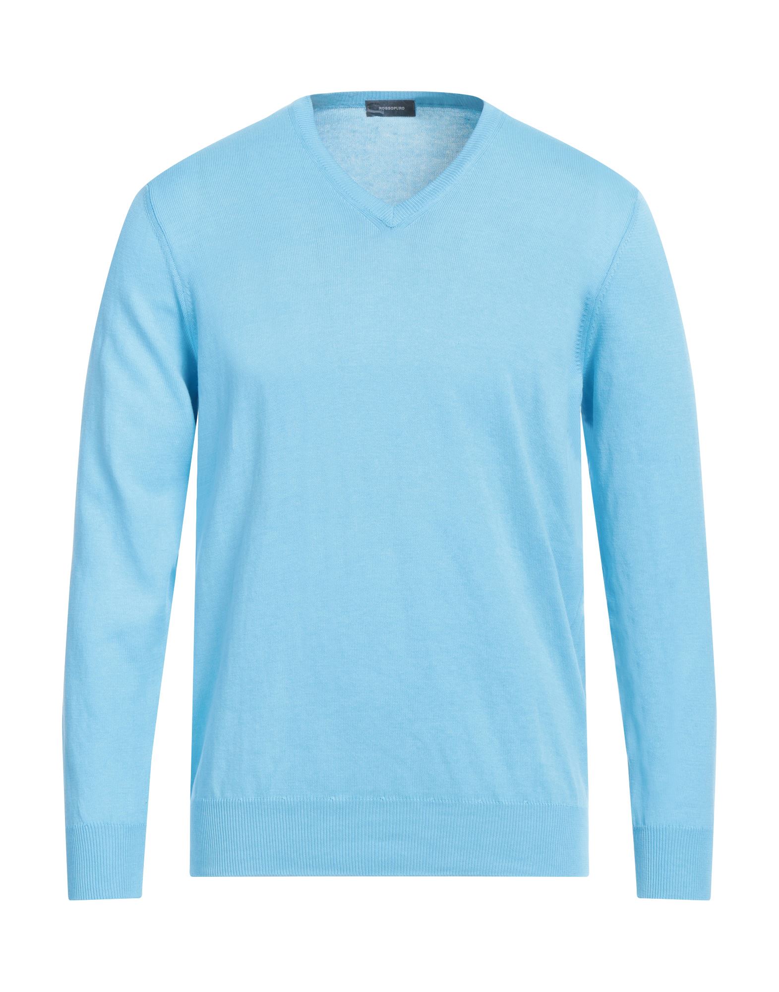 ROSSOPURO Pullover Herren Himmelblau von ROSSOPURO