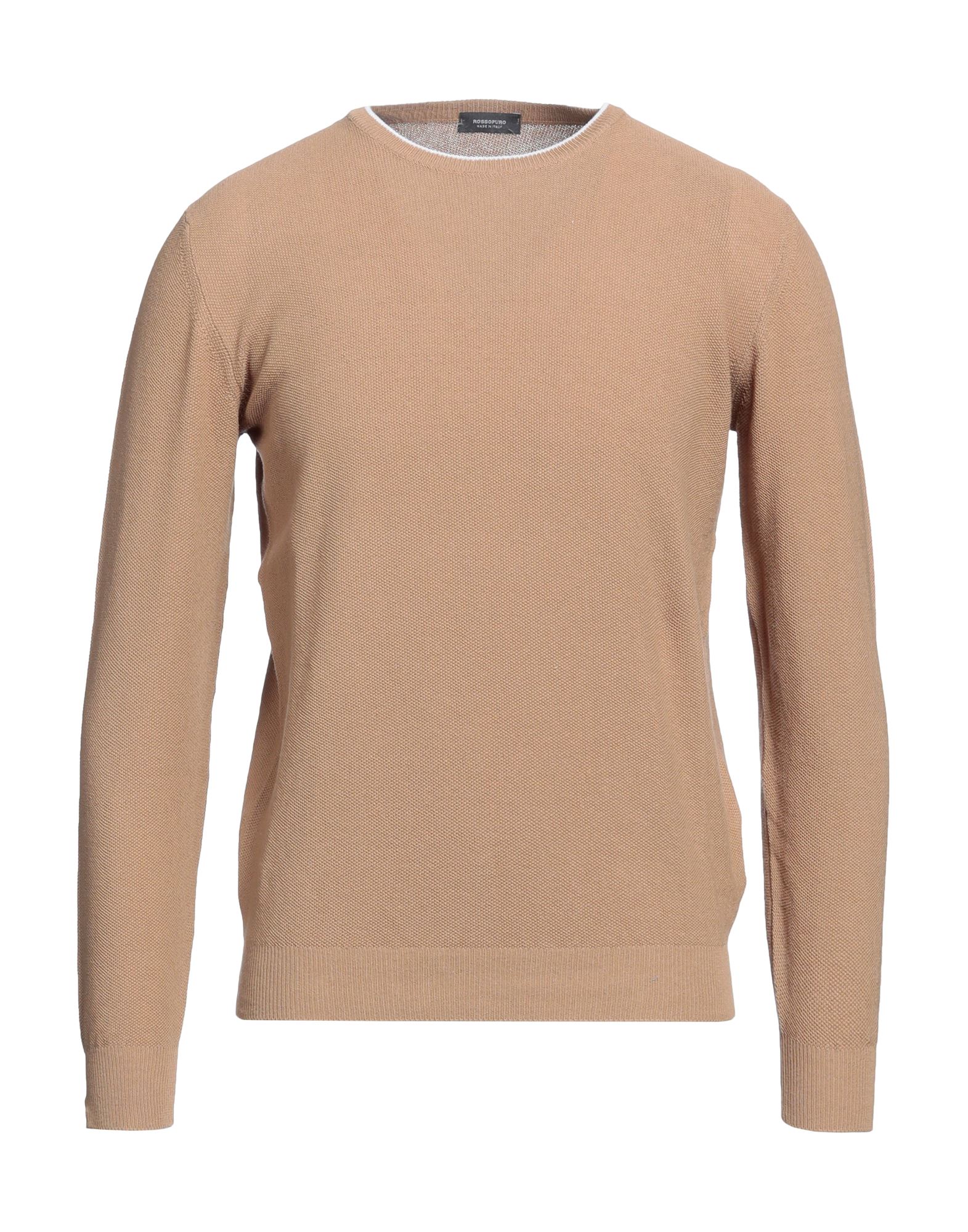 ROSSOPURO Pullover Herren Kamel von ROSSOPURO