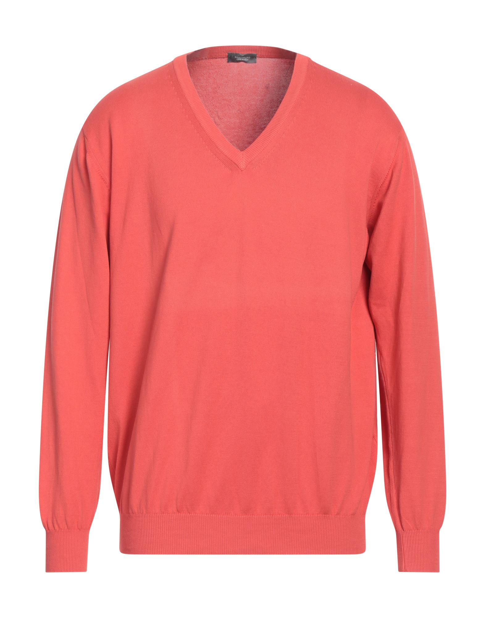 ROSSOPURO Pullover Herren Koralle von ROSSOPURO