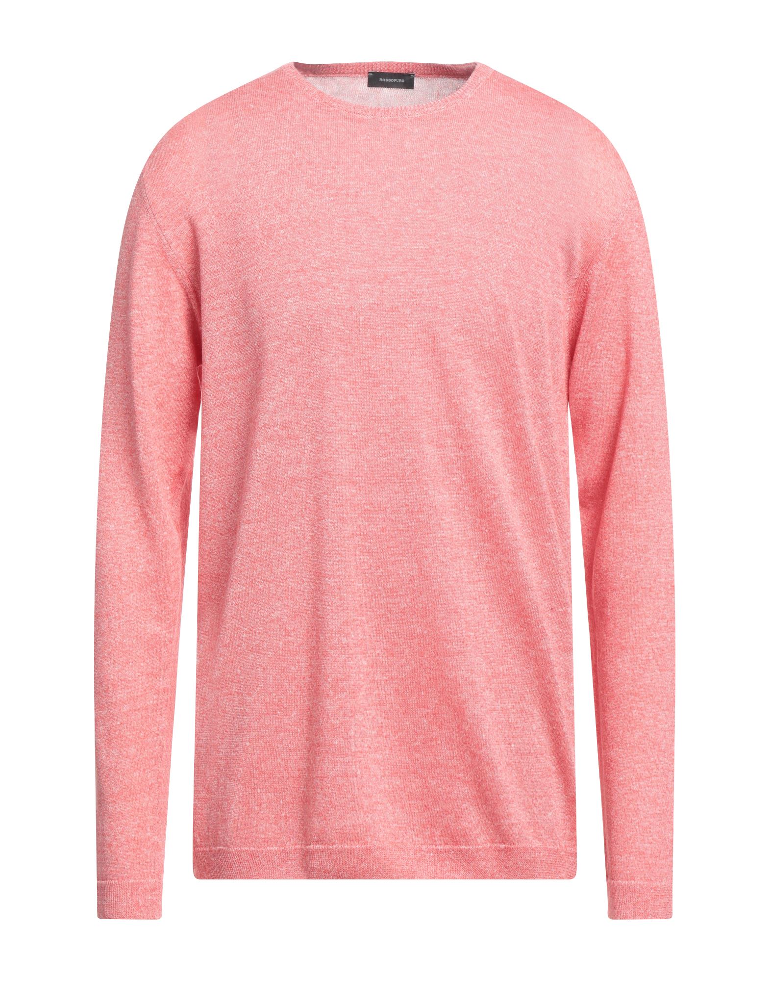 ROSSOPURO Pullover Herren Koralle von ROSSOPURO