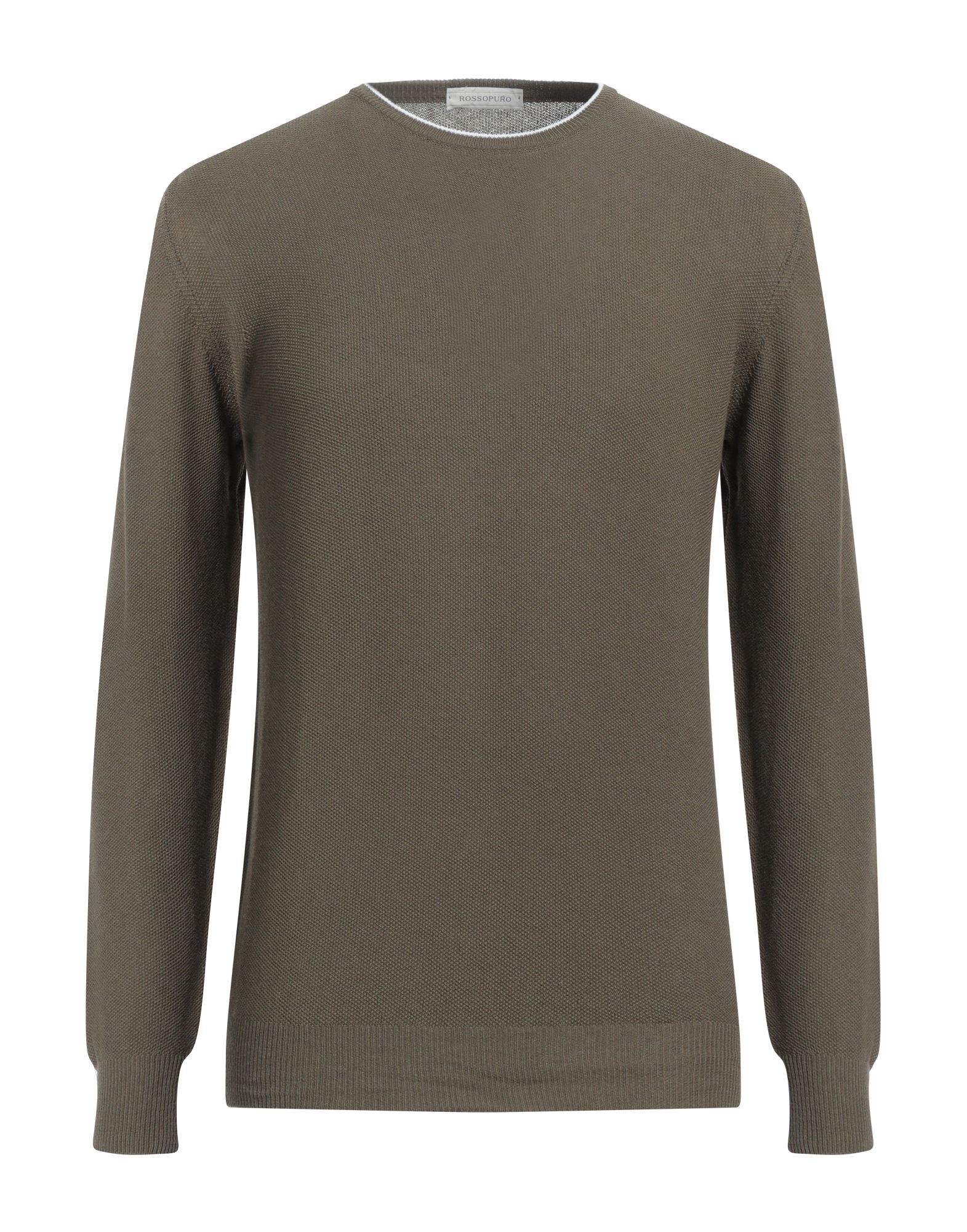 ROSSOPURO Pullover Herren Militärgrün von ROSSOPURO