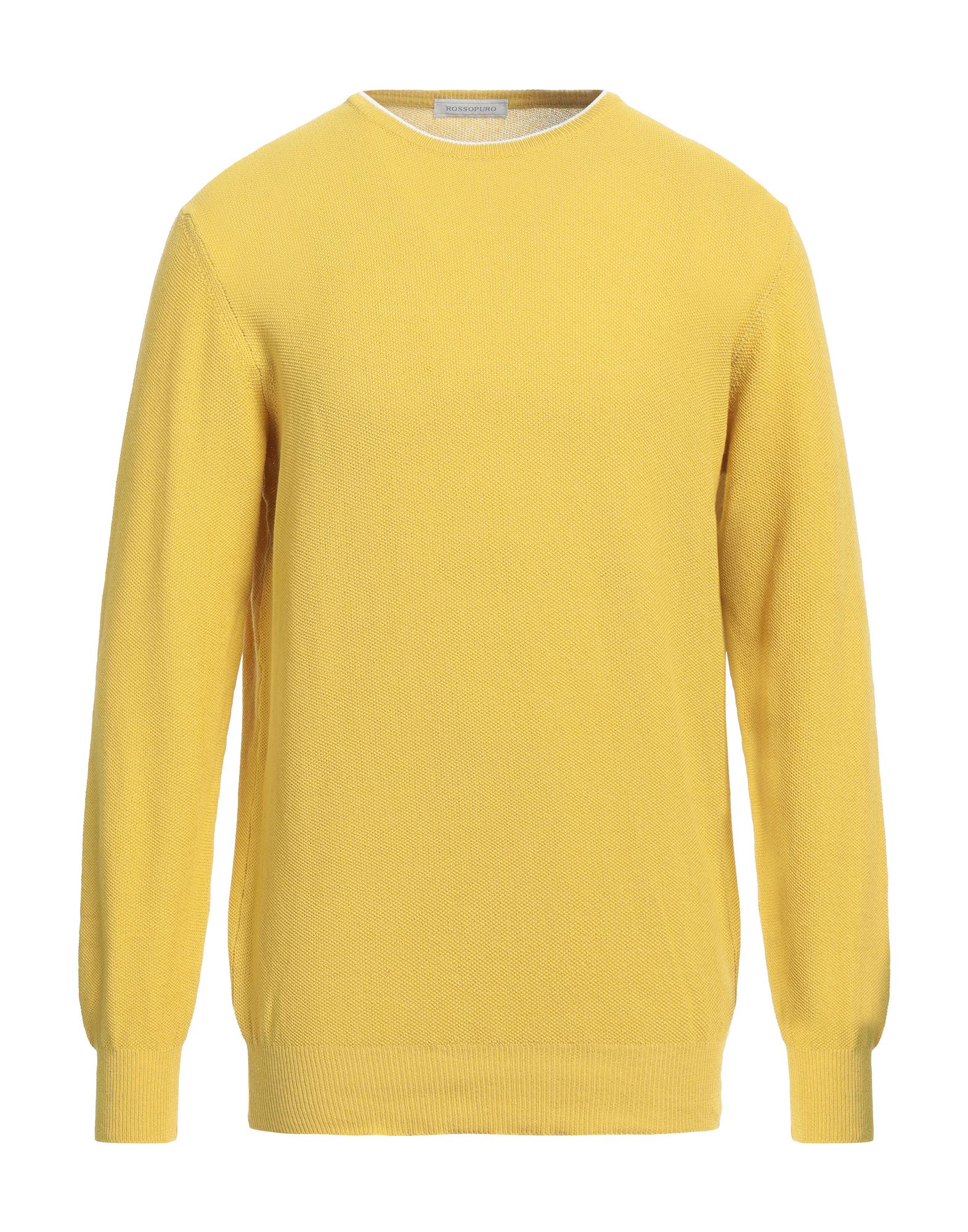 ROSSOPURO Pullover Herren Ocker von ROSSOPURO