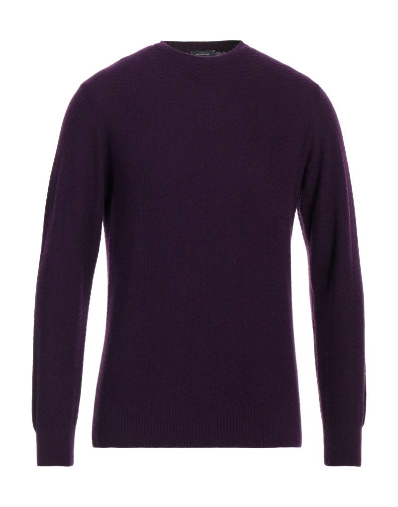 ROSSOPURO Pullover Herren Pflaume von ROSSOPURO