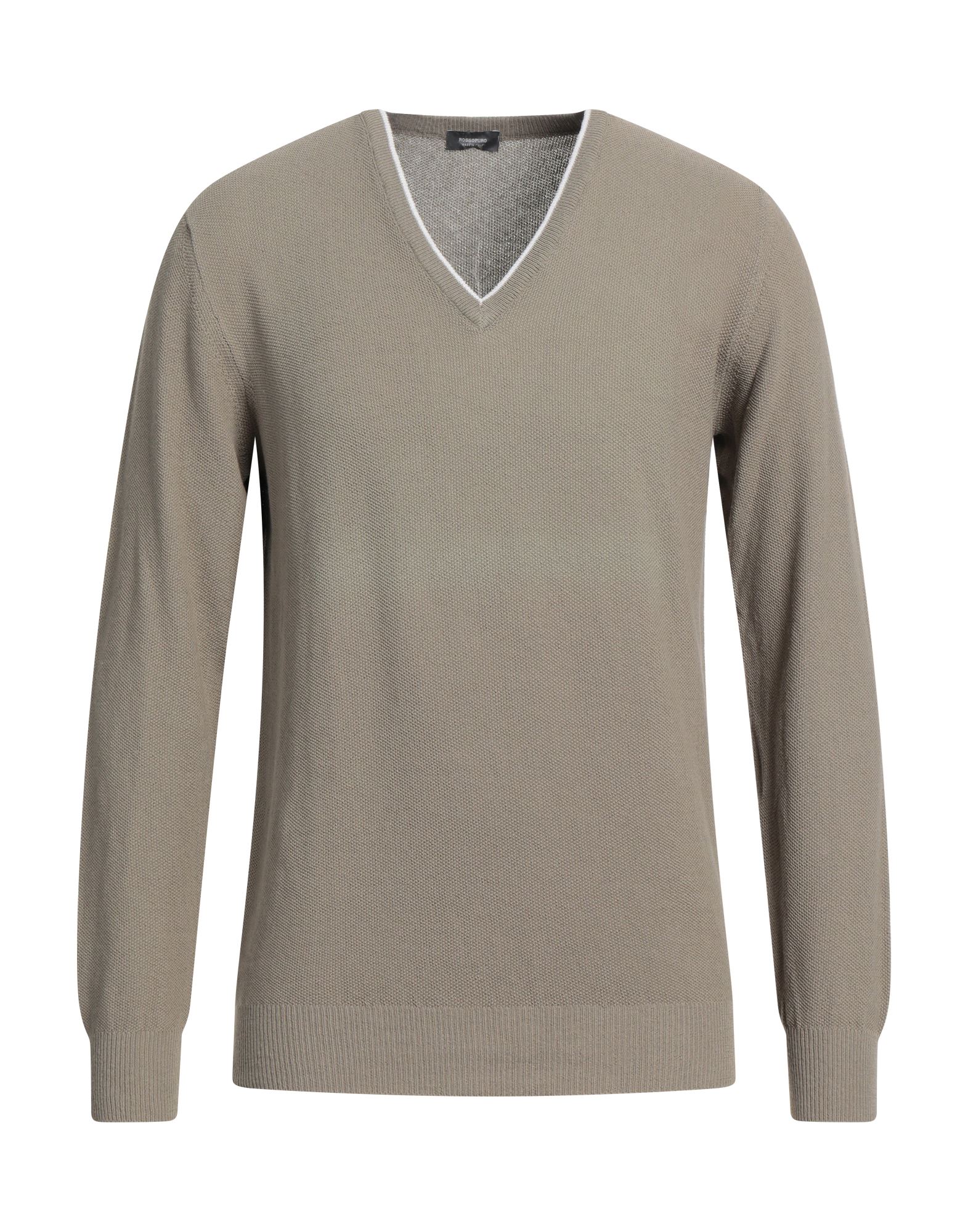 ROSSOPURO Pullover Herren Salbeigrün von ROSSOPURO