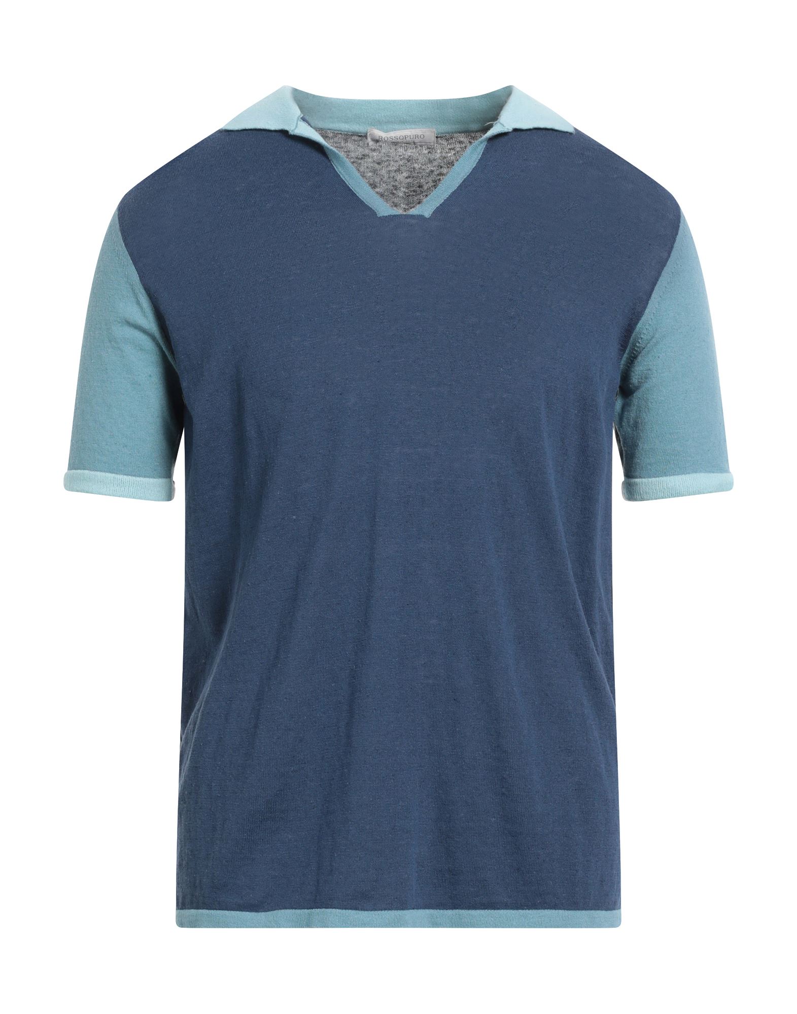 ROSSOPURO Pullover Herren Taubenblau von ROSSOPURO