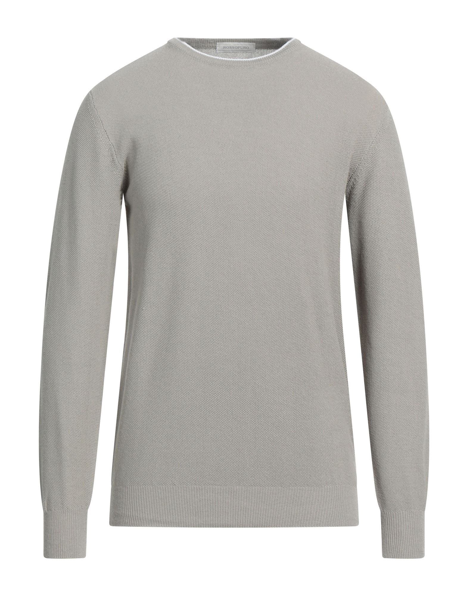 ROSSOPURO Pullover Herren Taubengrau von ROSSOPURO