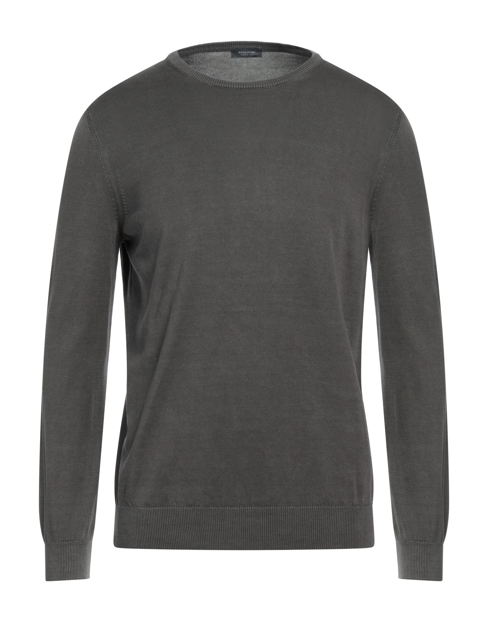 ROSSOPURO Pullover Herren Taubengrau von ROSSOPURO