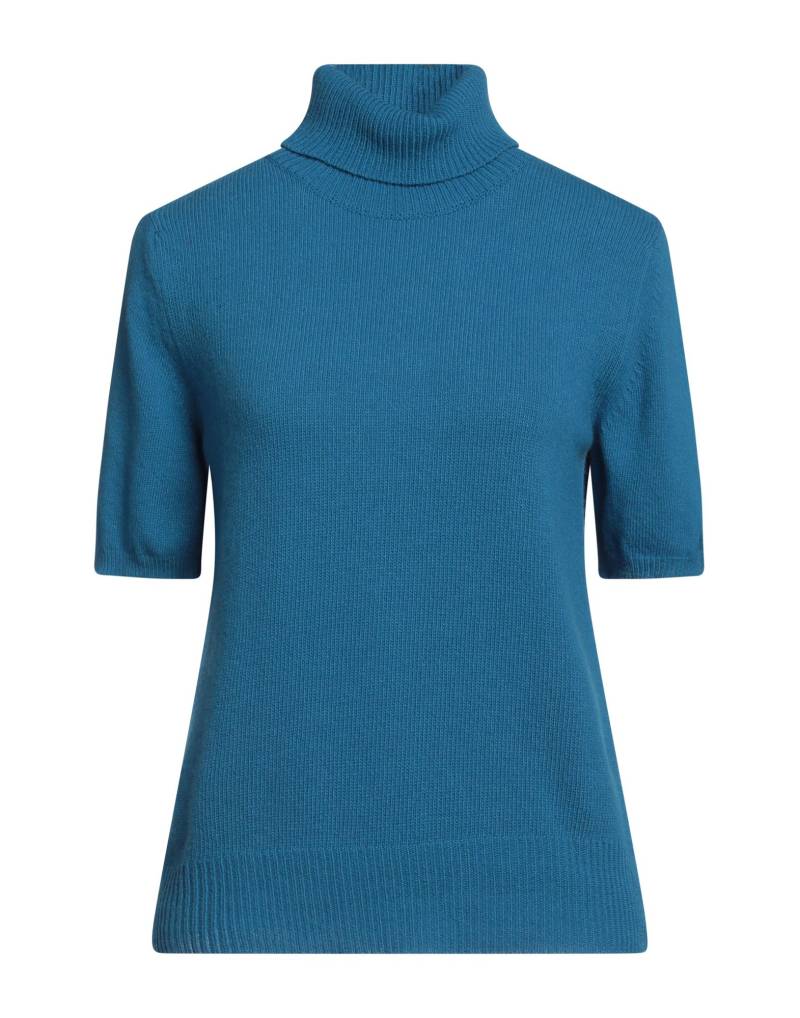 ROSSOPURO Rollkragenpullover Damen Azurblau von ROSSOPURO