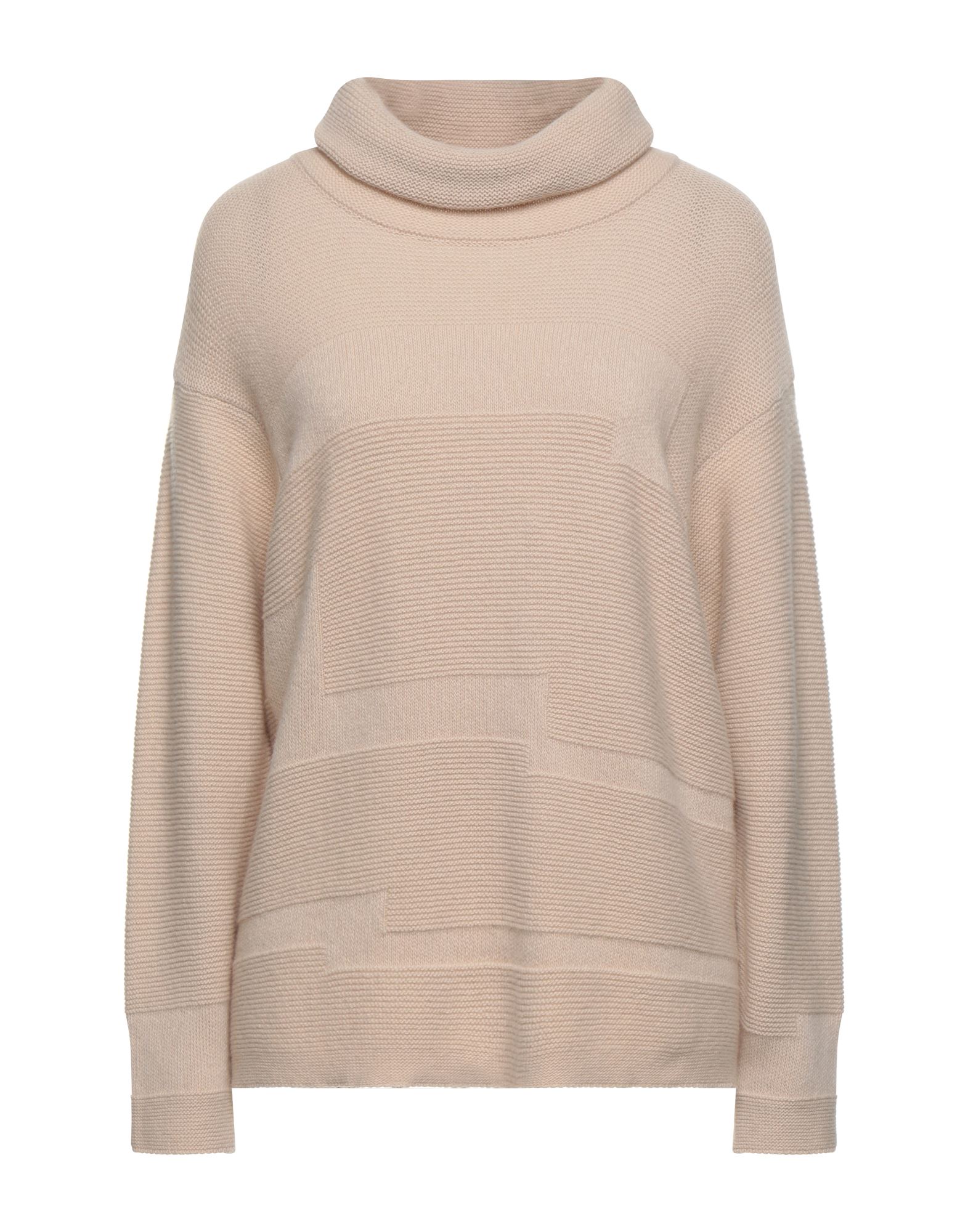 ROSSOPURO Rollkragenpullover Damen Beige von ROSSOPURO