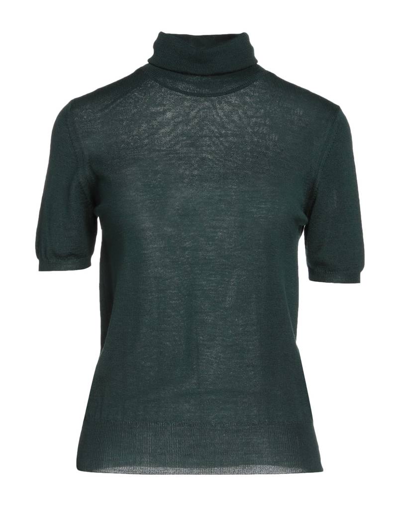 ROSSOPURO Rollkragenpullover Damen Dunkelgrün von ROSSOPURO