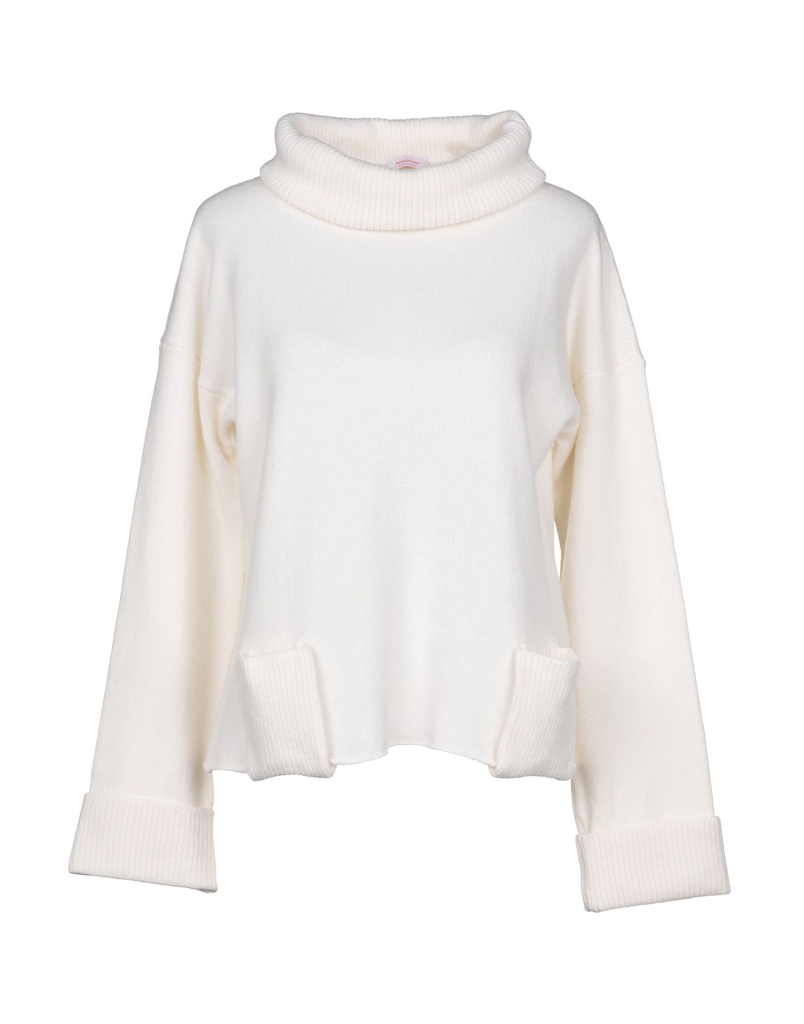 ROSSOPURO Rollkragenpullover Damen Elfenbein von ROSSOPURO