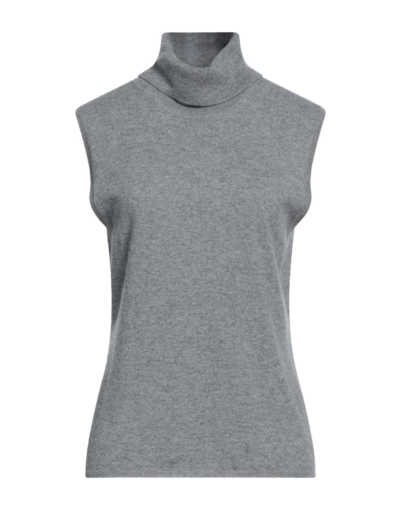 ROSSOPURO Rollkragenpullover Damen Grau von ROSSOPURO