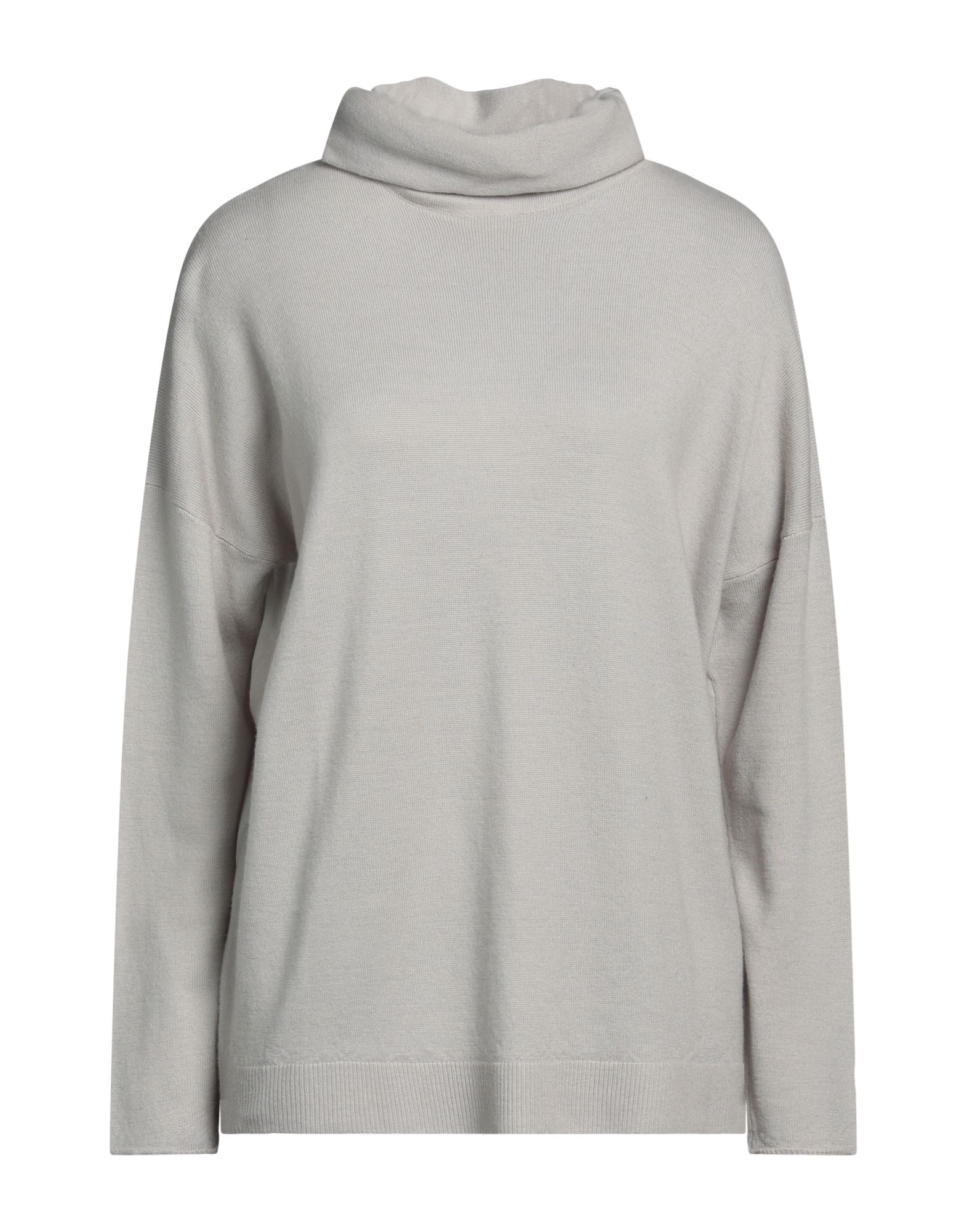 ROSSOPURO Rollkragenpullover Damen Grau von ROSSOPURO