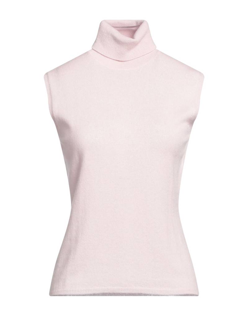 ROSSOPURO Rollkragenpullover Damen Hellrosa von ROSSOPURO