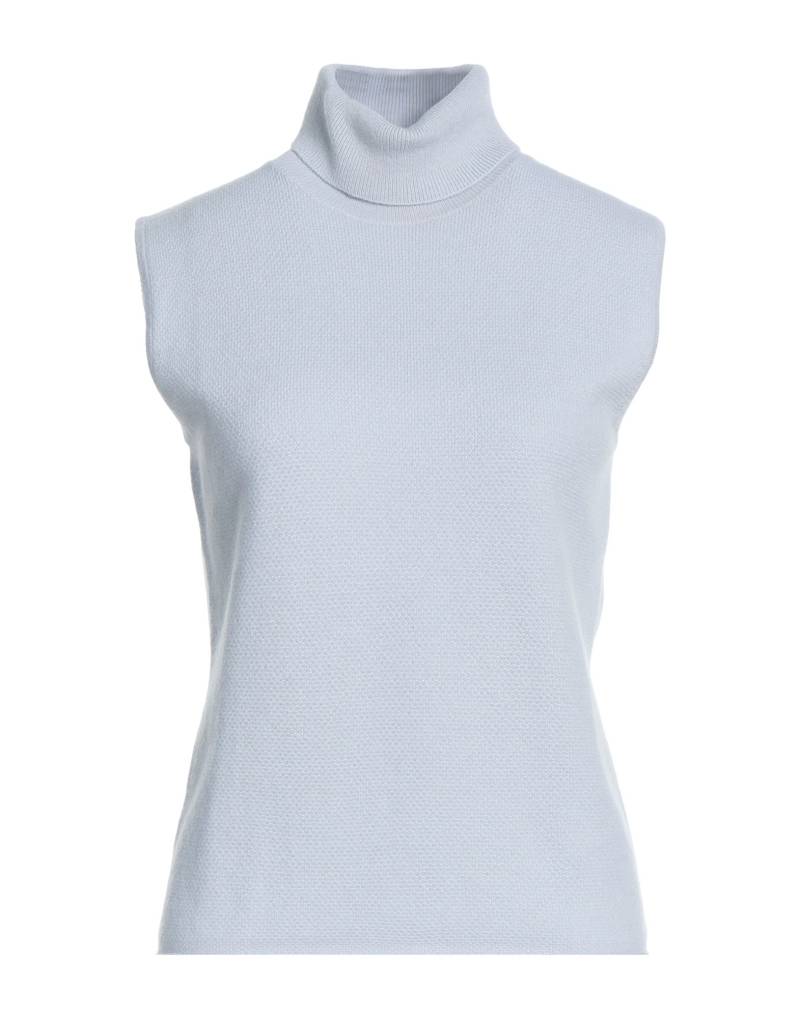 ROSSOPURO Rollkragenpullover Damen Himmelblau von ROSSOPURO