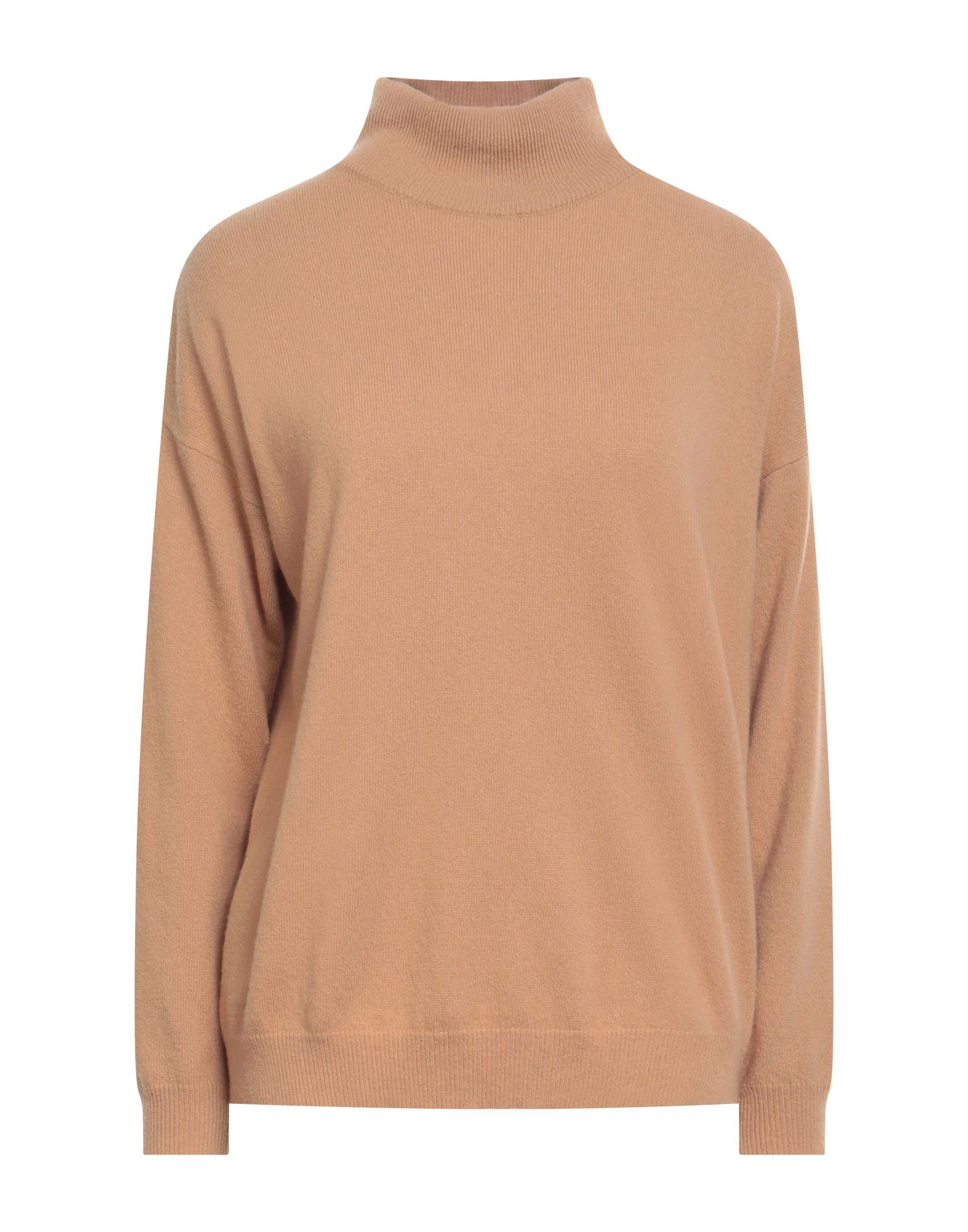 ROSSOPURO Rollkragenpullover Damen Kamel von ROSSOPURO