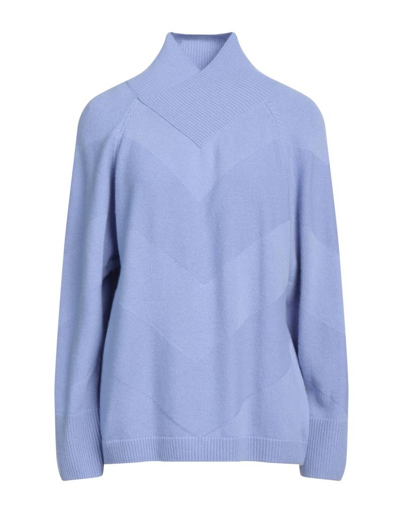 ROSSOPURO Rollkragenpullover Damen Lila von ROSSOPURO