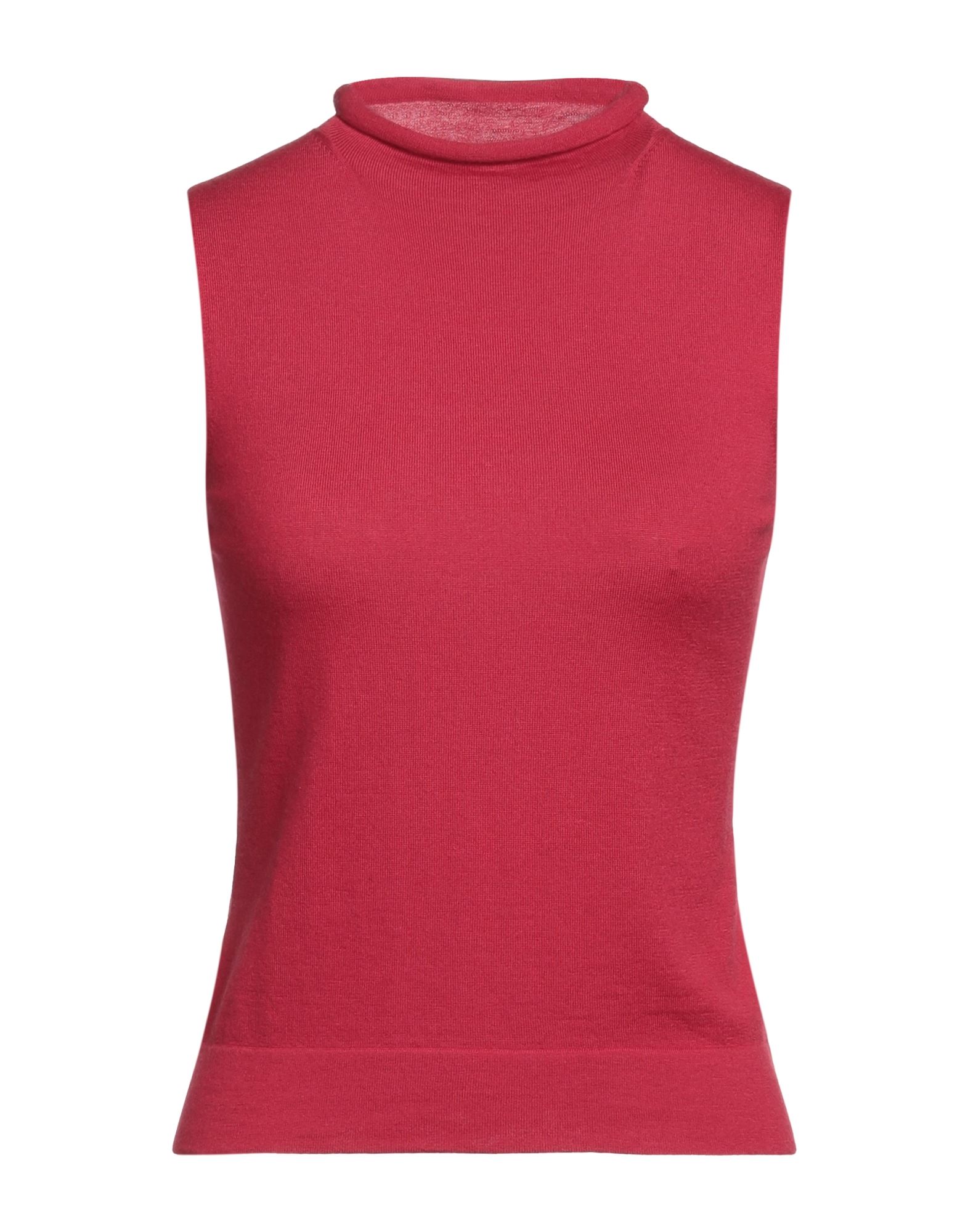 ROSSOPURO Rollkragenpullover Damen Rot von ROSSOPURO