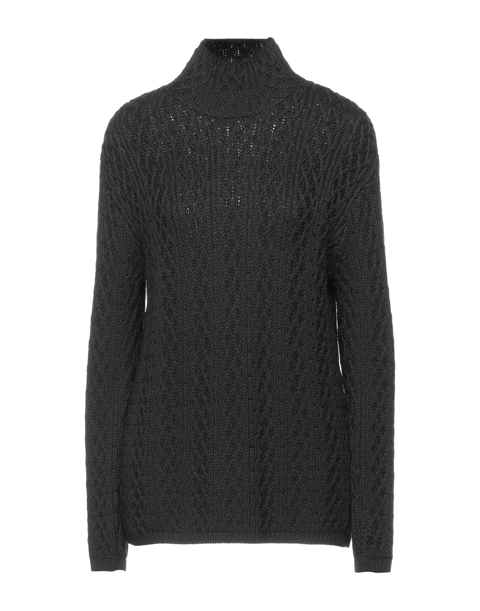 ROSSOPURO Rollkragenpullover Damen Schwarz von ROSSOPURO