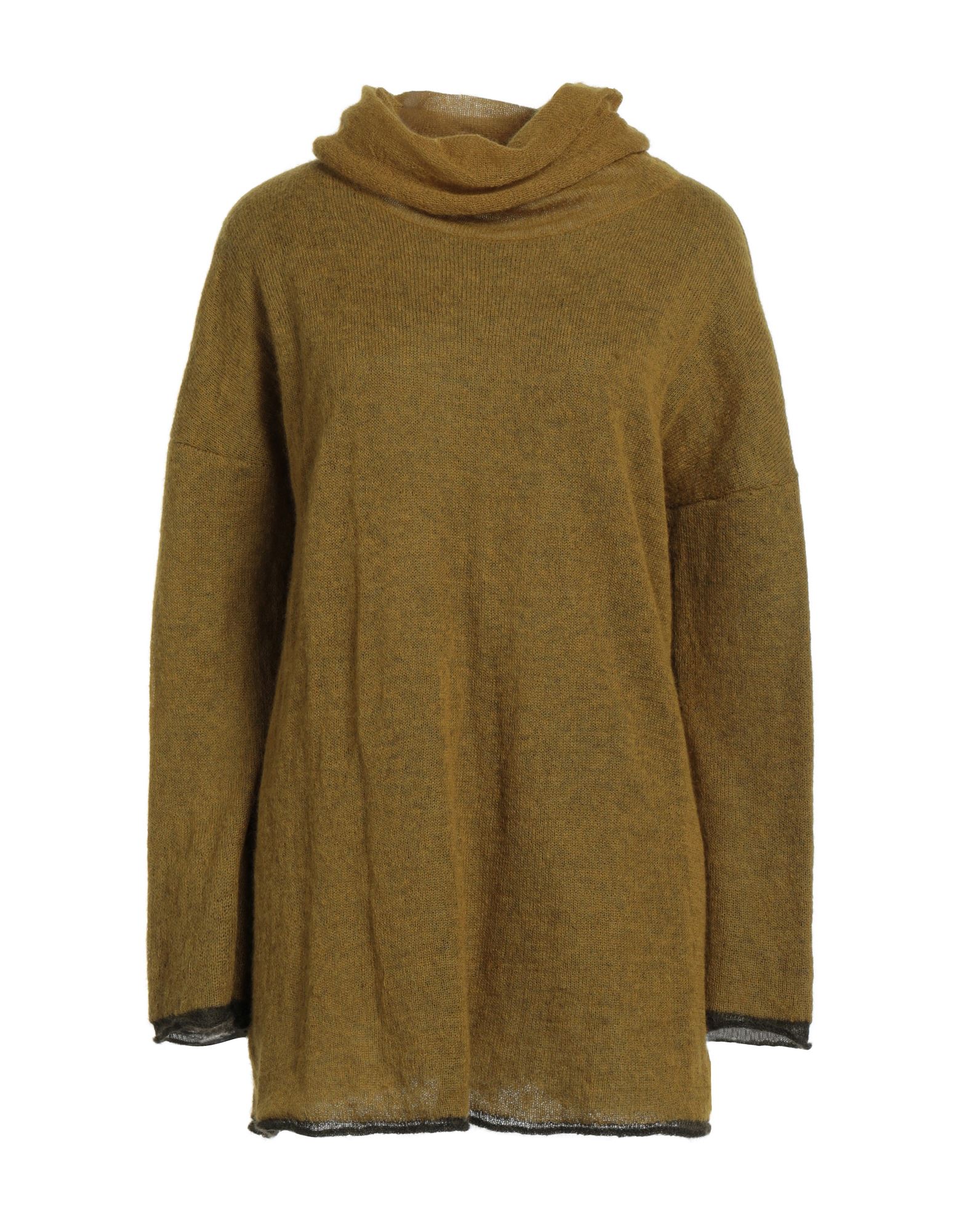 ROSSOPURO Rollkragenpullover Damen Senf von ROSSOPURO