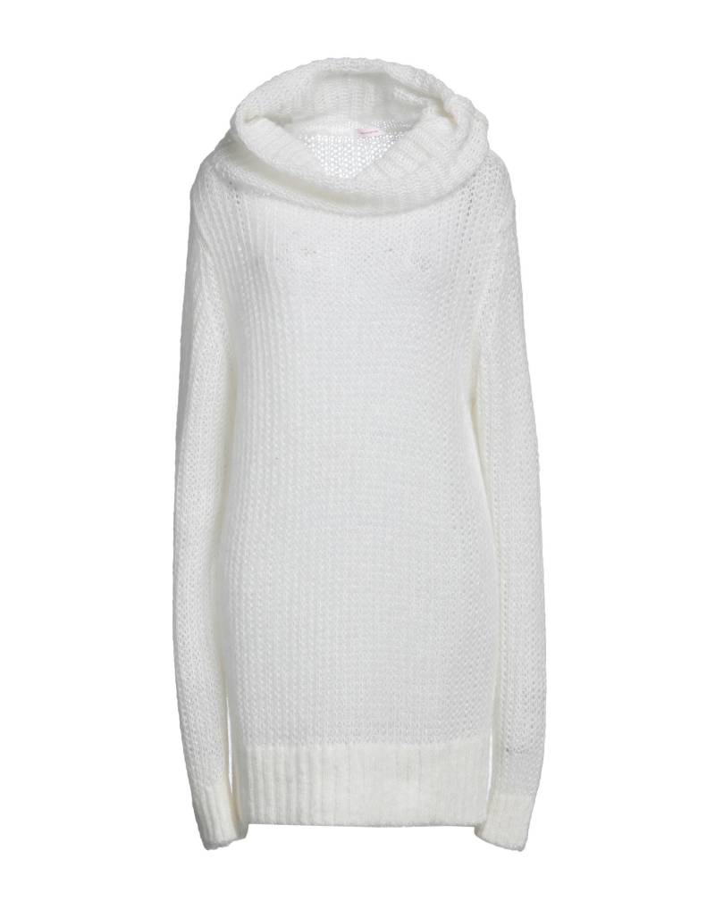 ROSSOPURO Rollkragenpullover Damen Weiß von ROSSOPURO