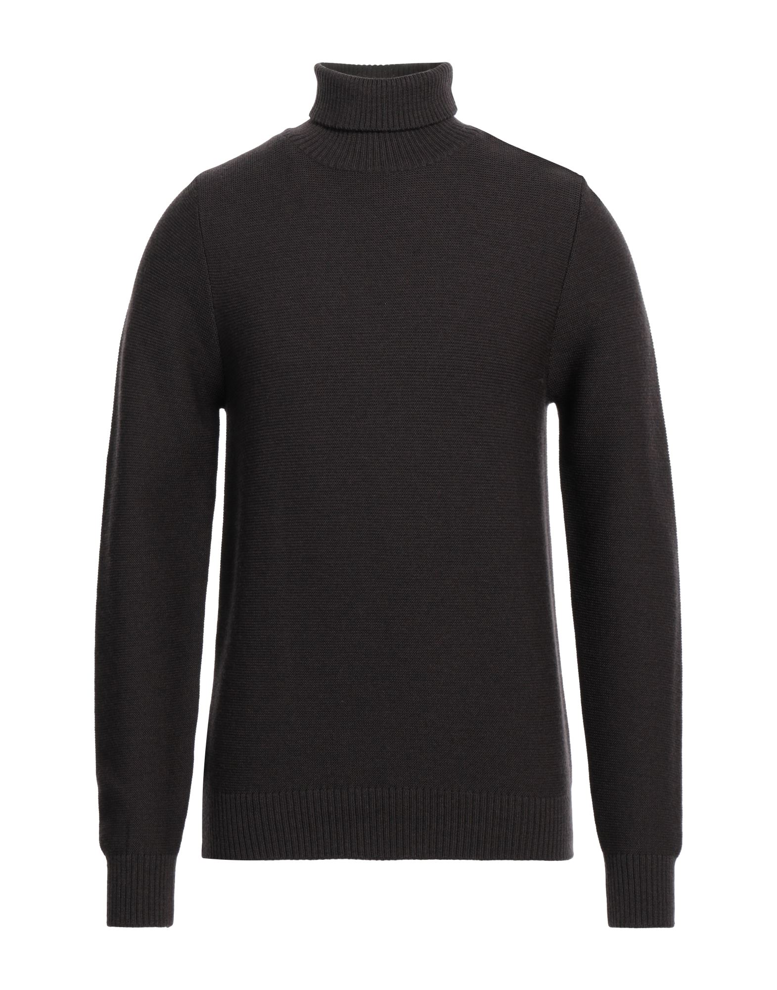 ROSSOPURO Rollkragenpullover Herren Dunkelbraun von ROSSOPURO