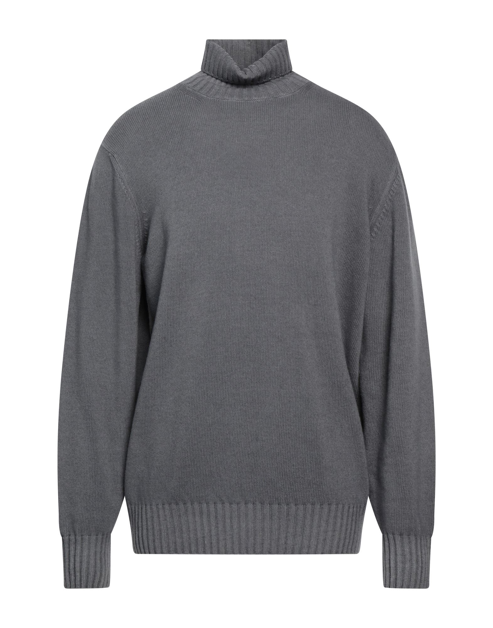 ROSSOPURO Rollkragenpullover Herren Grau von ROSSOPURO