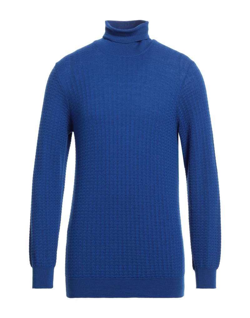 ROSSOPURO Rollkragenpullover Herren Königsblau von ROSSOPURO
